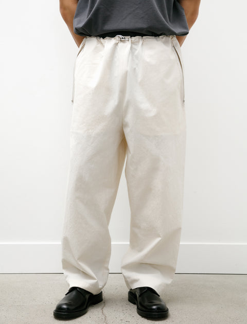 Camiel Fortgens Simple Pants Sunny Dried Canvas White