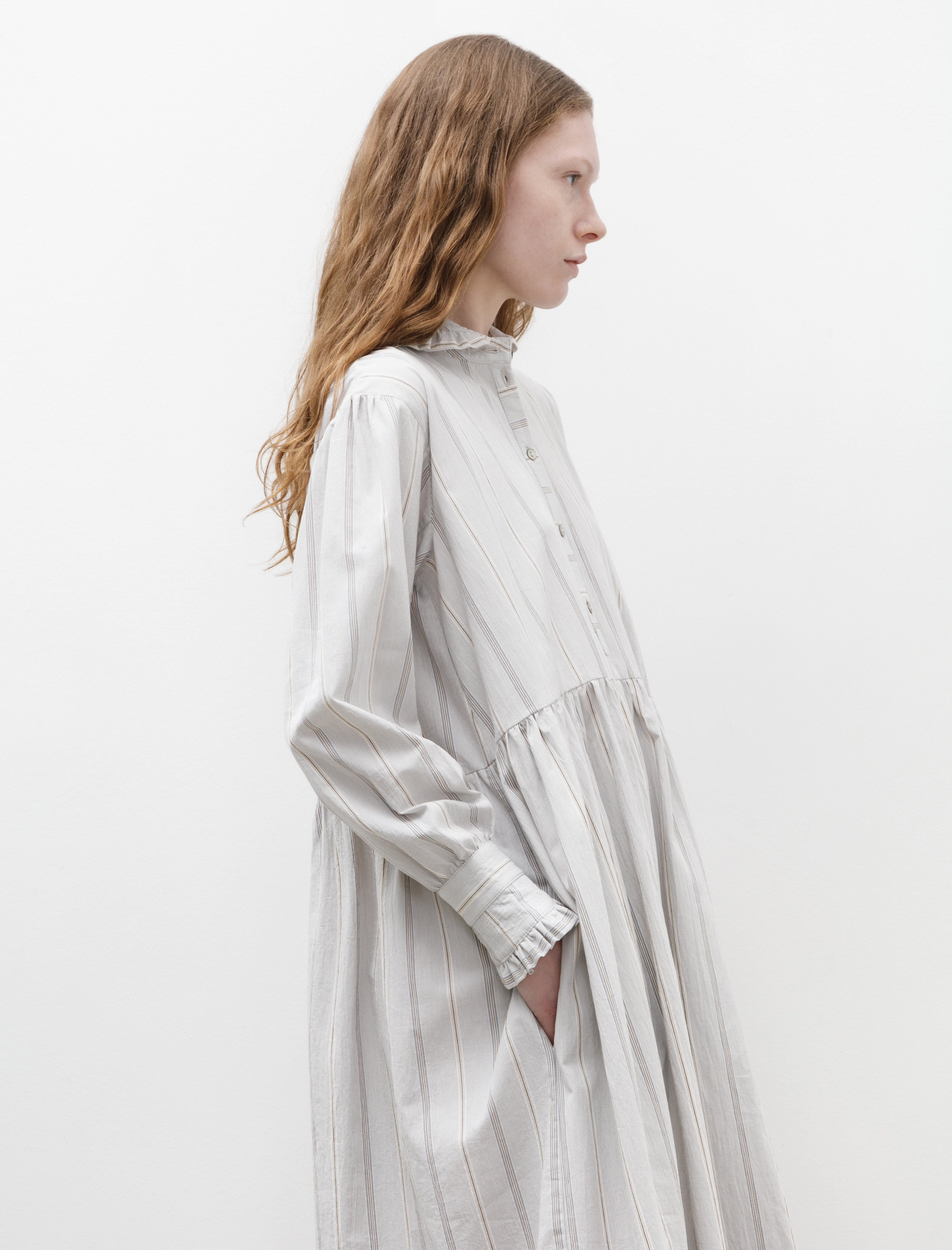 Cawley Lydbrook Dress Blue/Brown/White