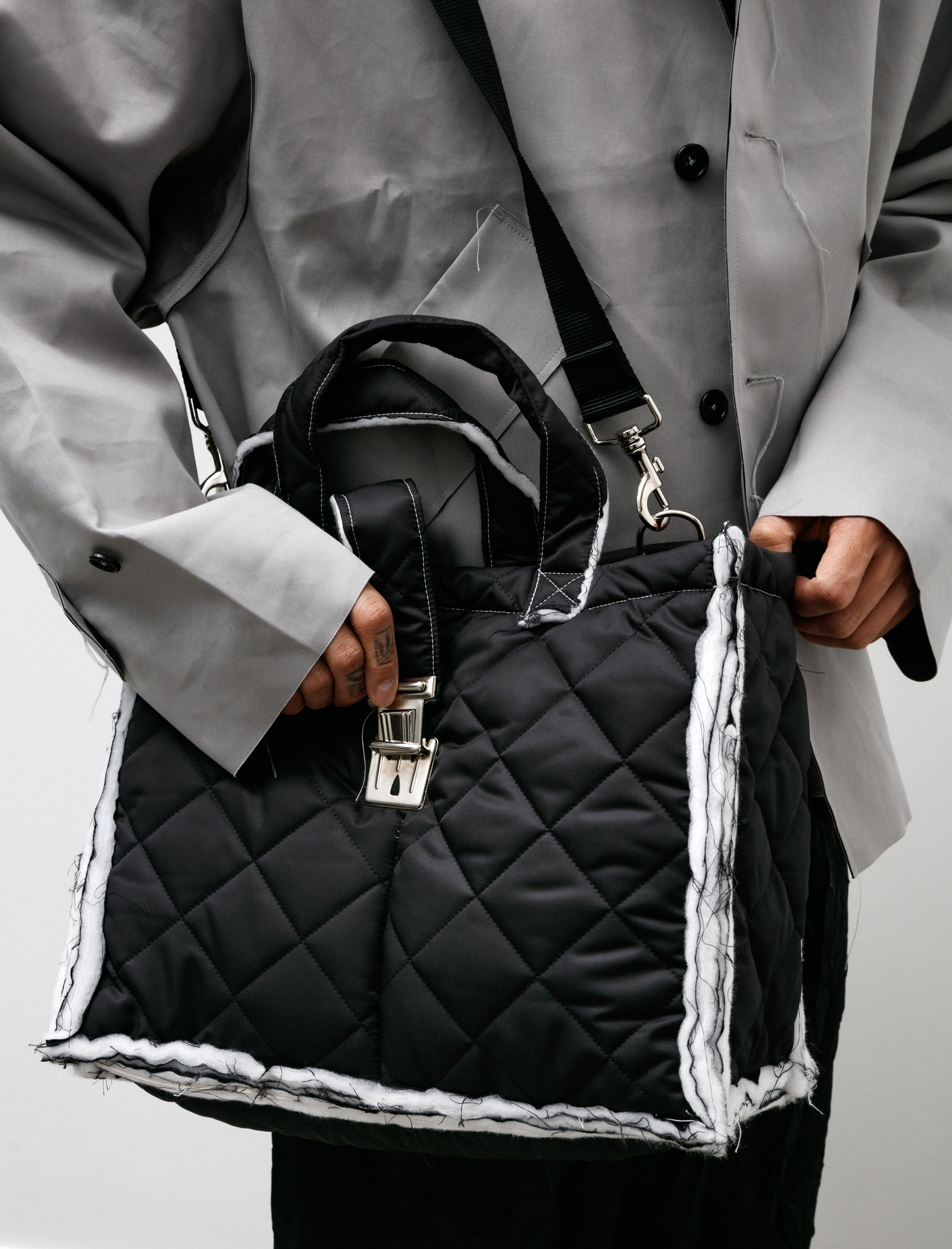 Camiel Fortgens Shopper Nylon Black