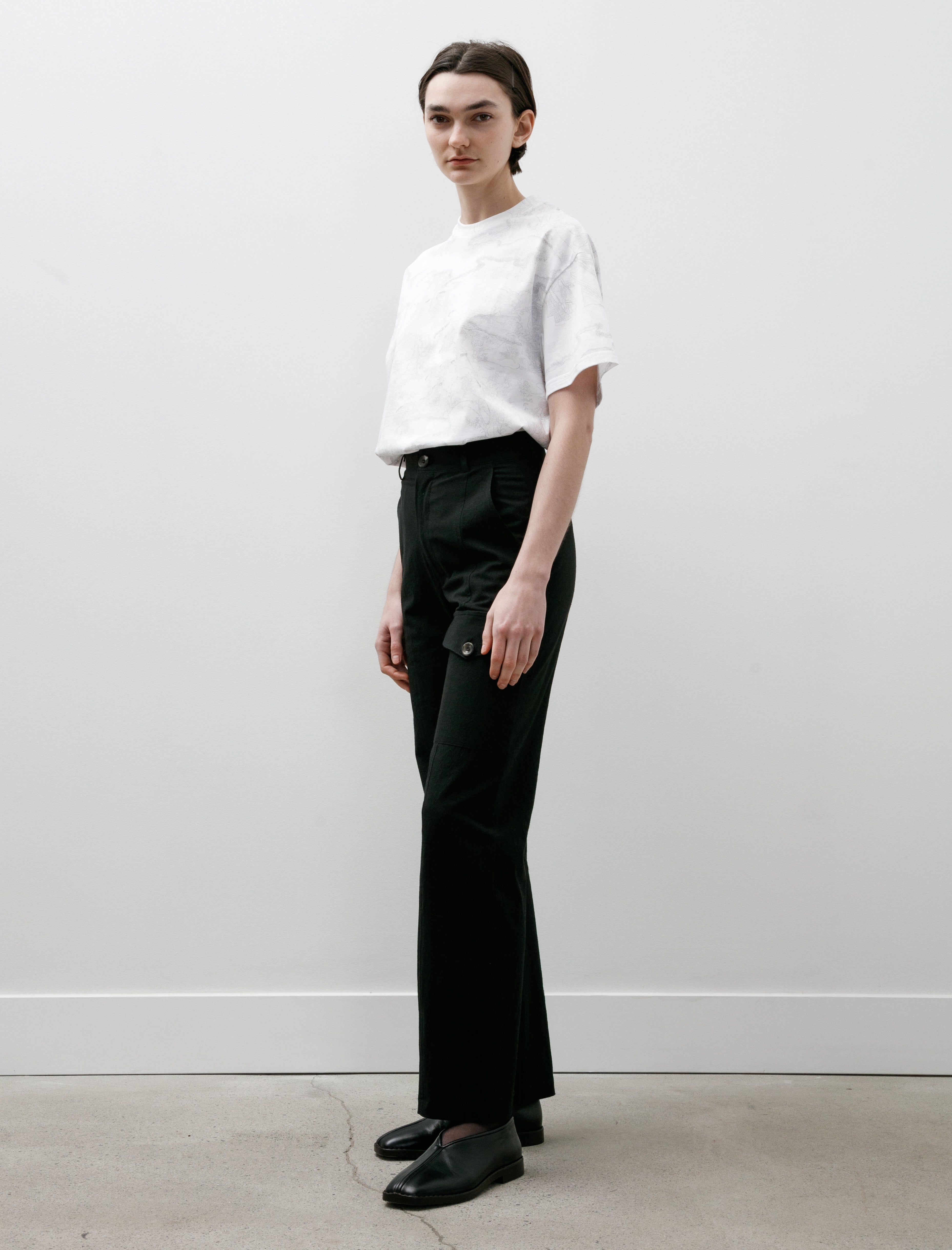 Wanze Utility Pant Cotton Hemp Black