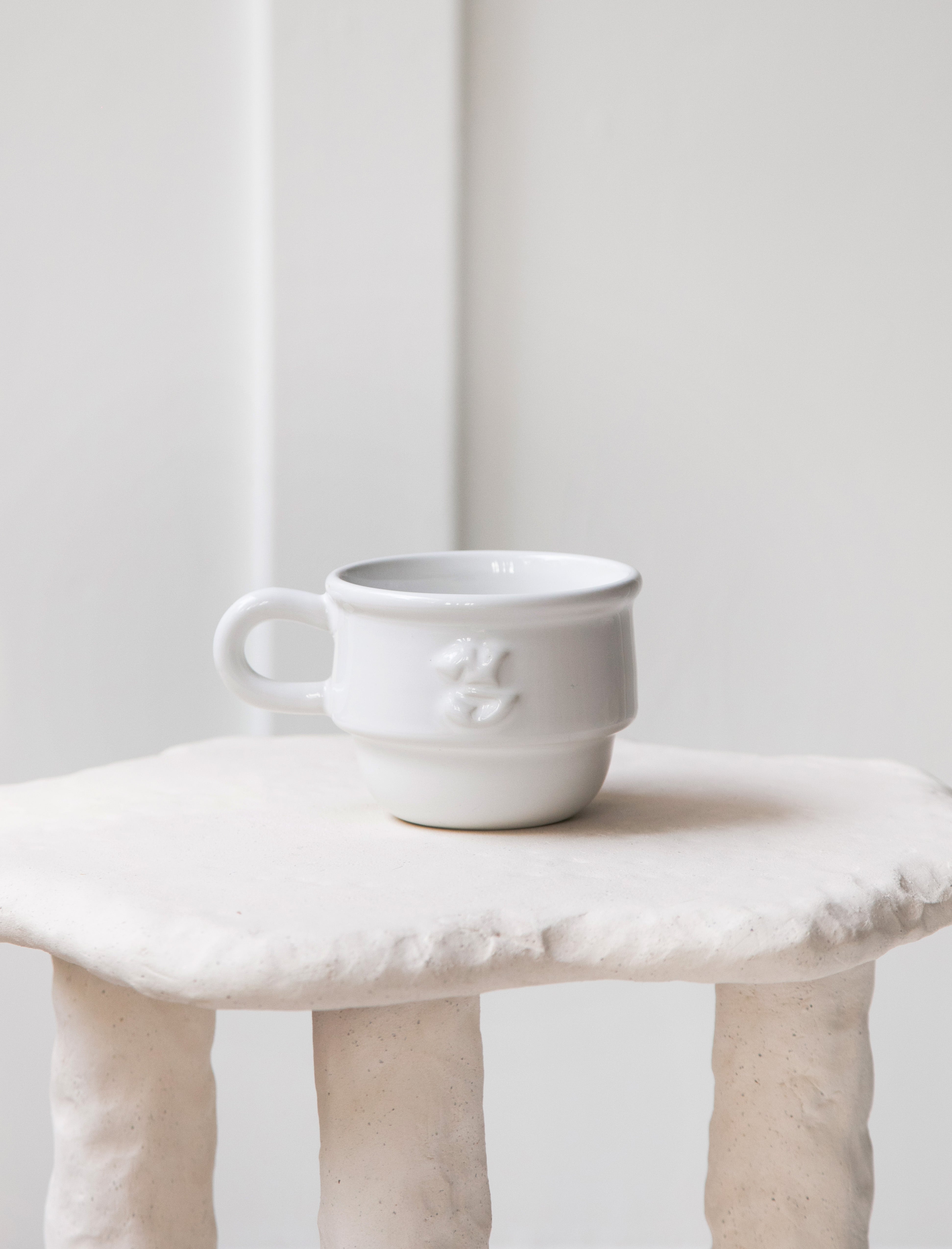 Niko June Kantine Cup White Set of Two