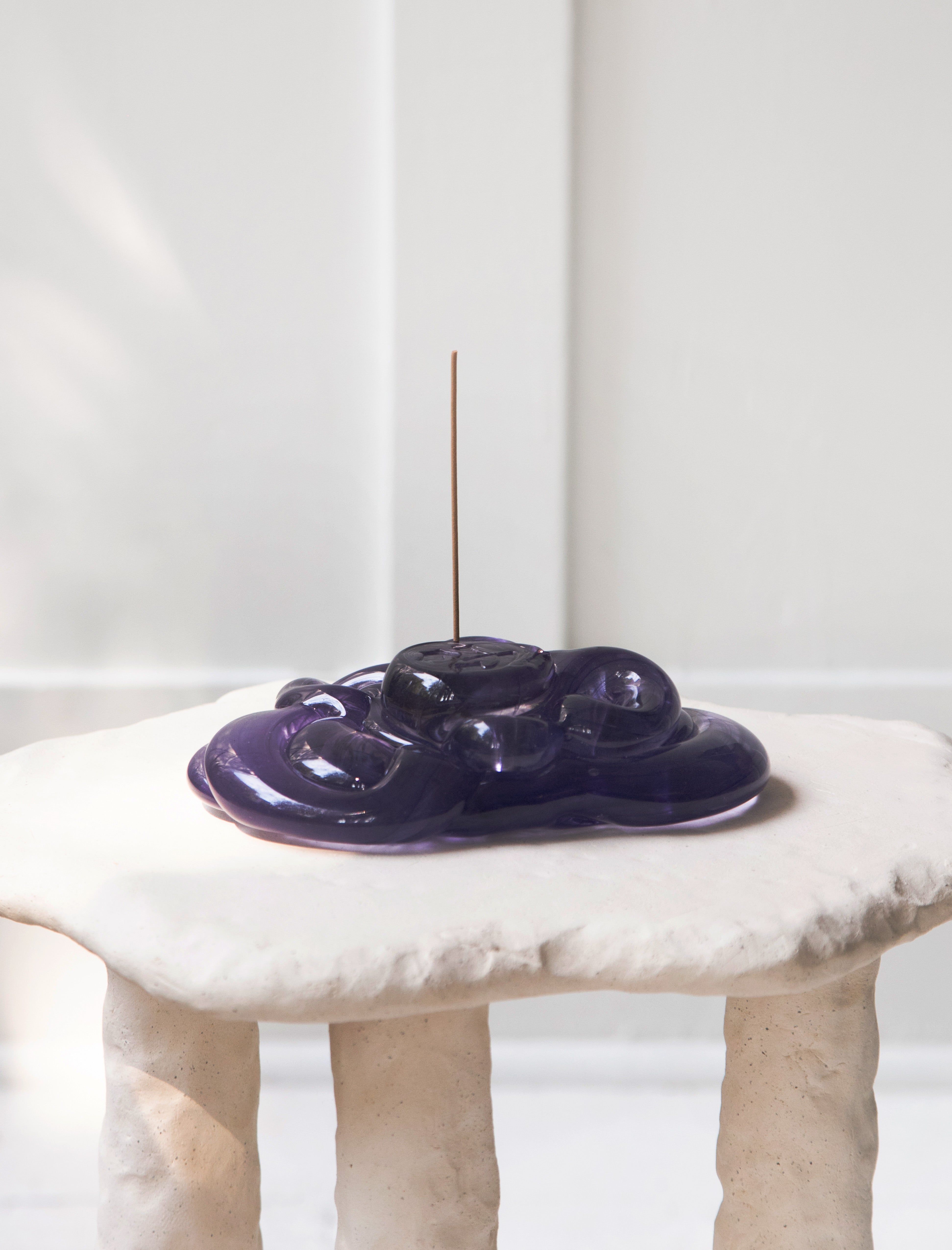 Niko June Soft Ice Incense Holder Purple Magic