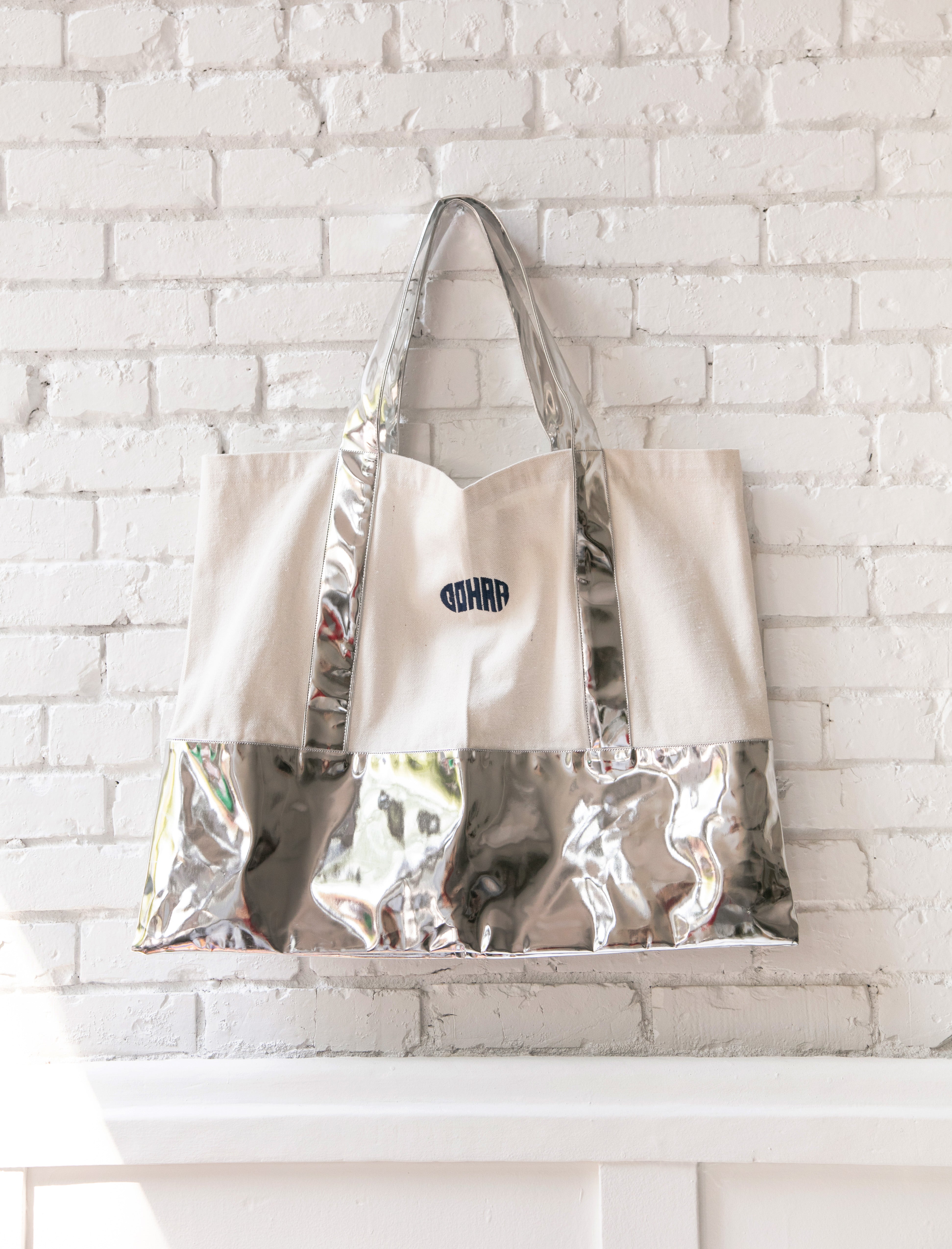 Gohar World Gohar Tote Bag Silver