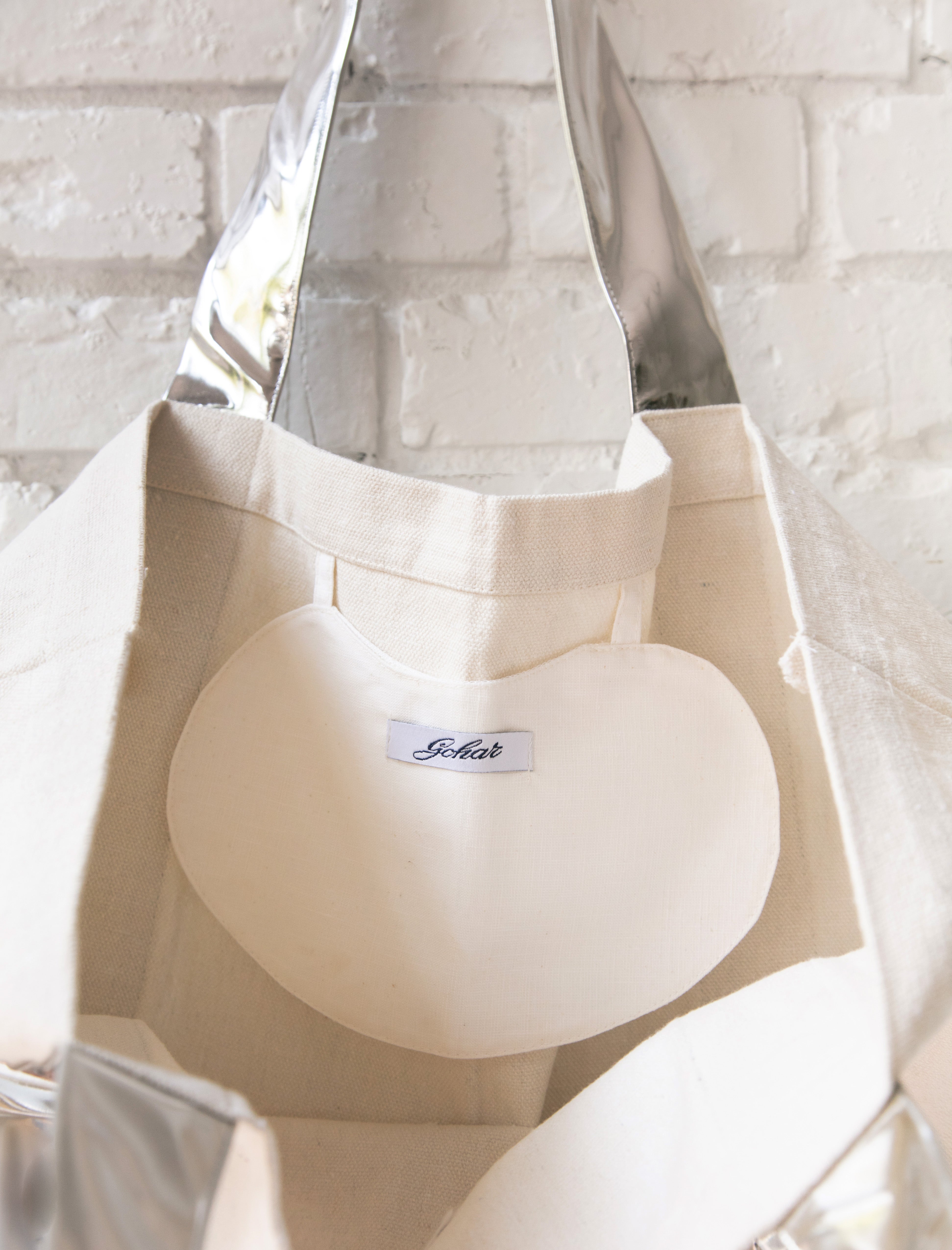 Gohar World Gohar Tote Bag Silver