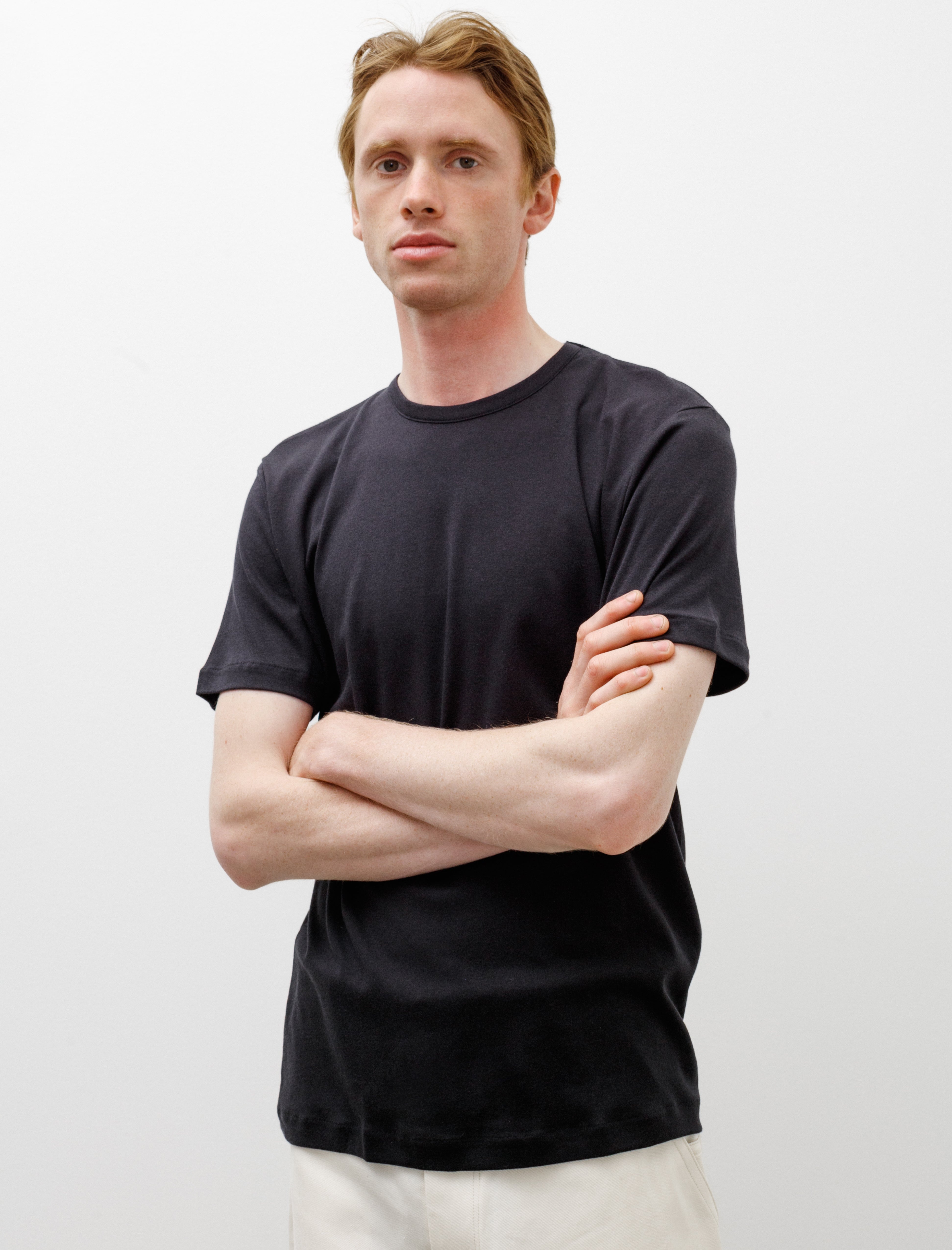 Sunspel Sea Island T-Shirt Black