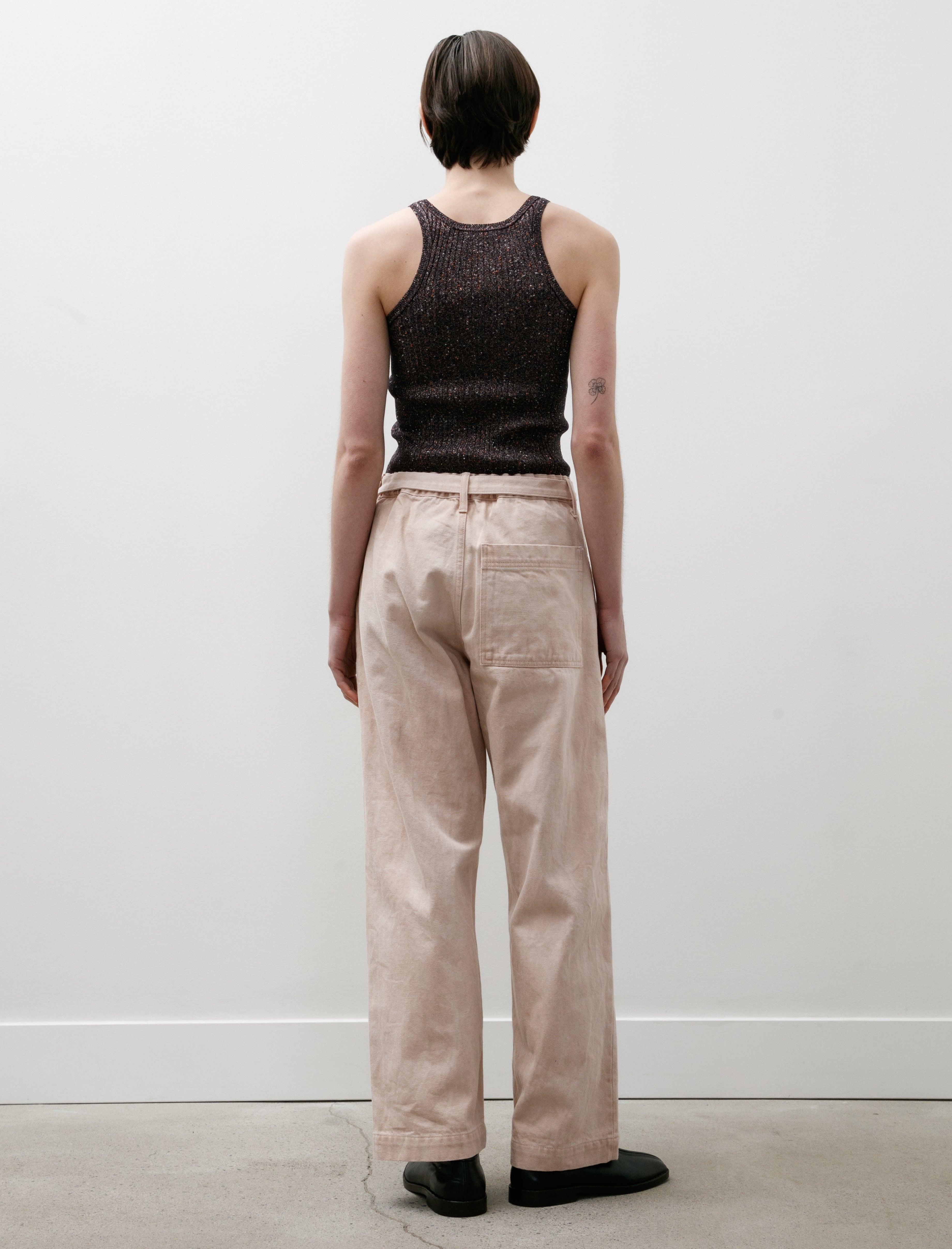 Yoko Sakamoto Belted Trousers Chestnut