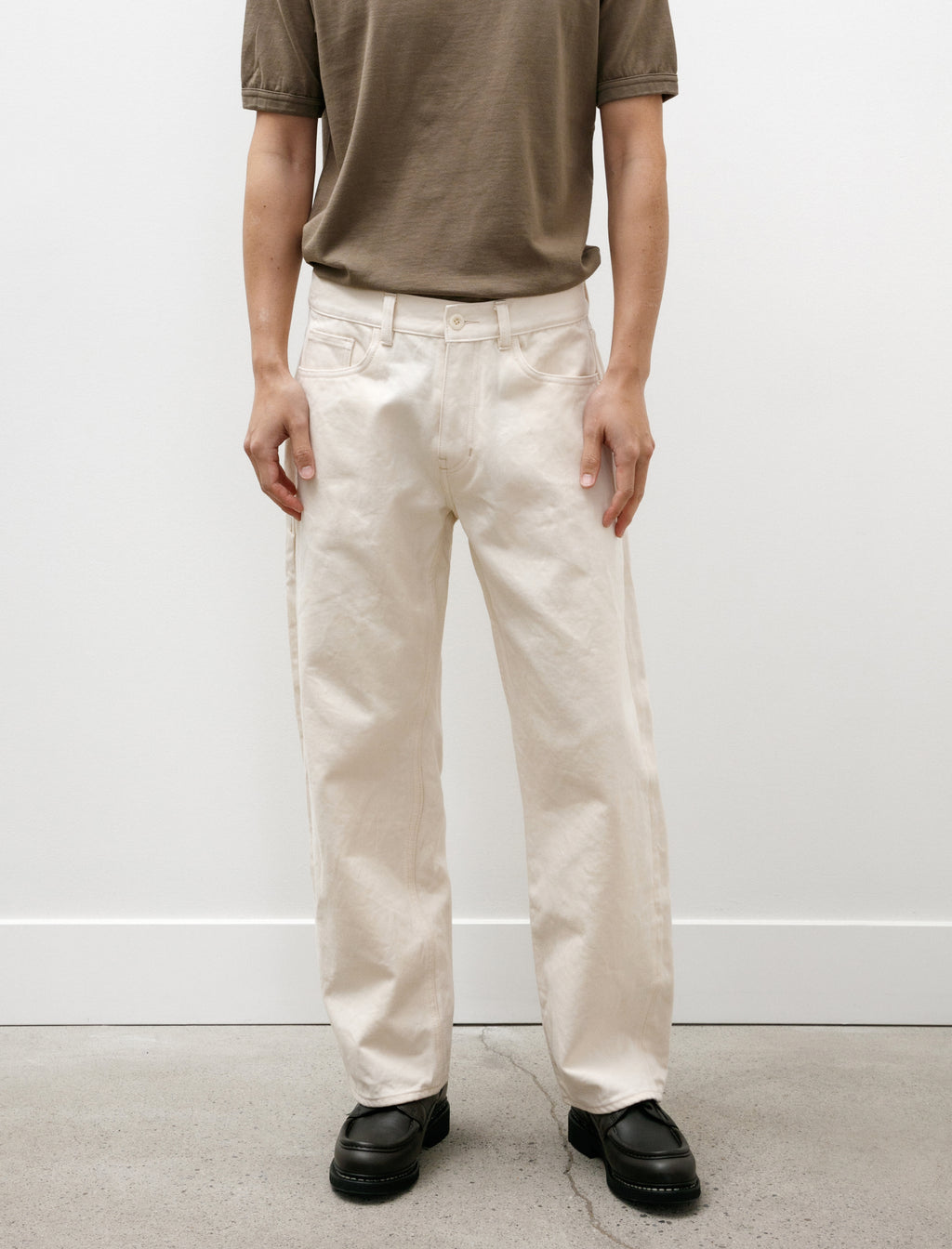 organic FOXbrown denim trousers fit 42