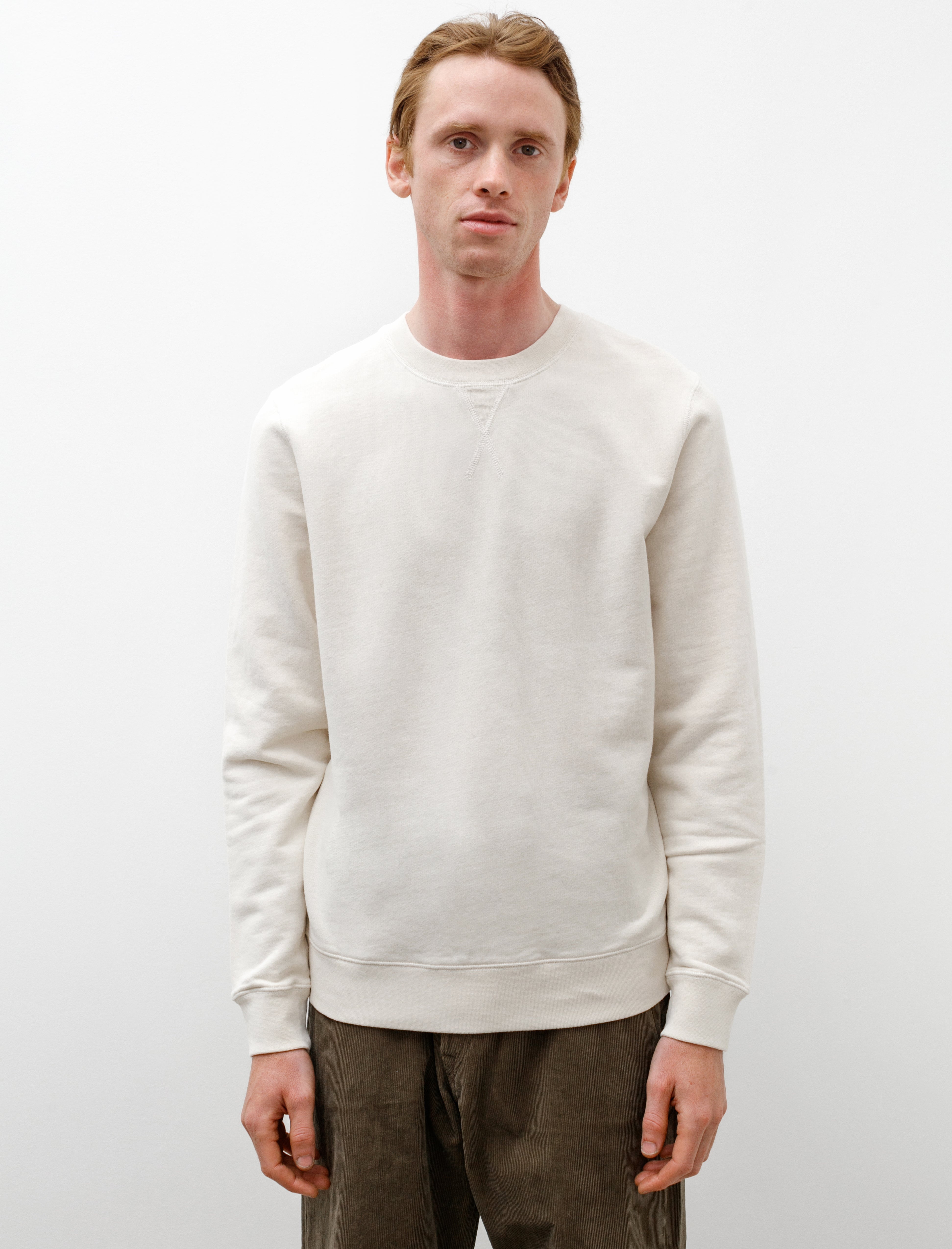 Sunspel Sweatshirt Undyed