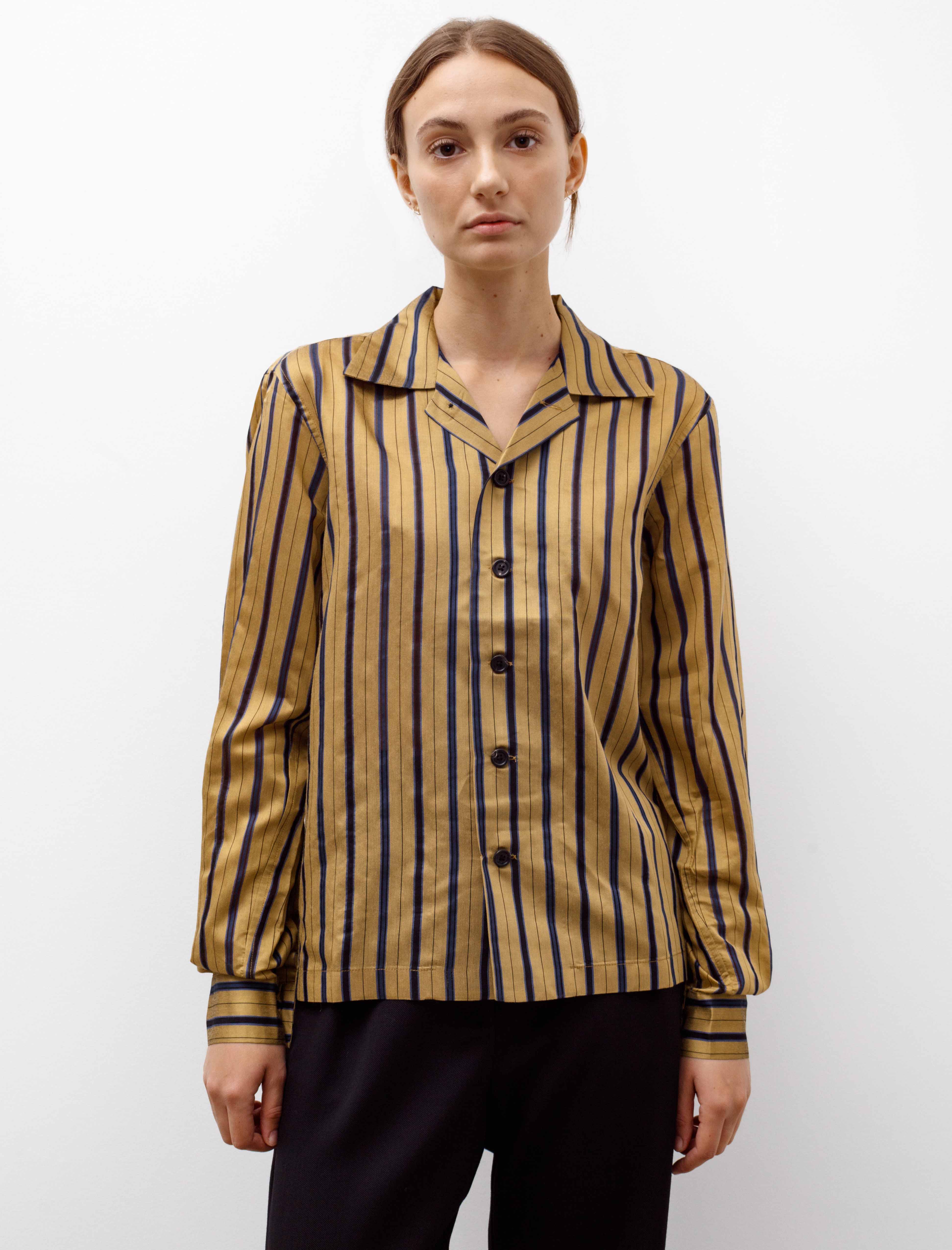 Bode Alumni Stripe LS Shirt