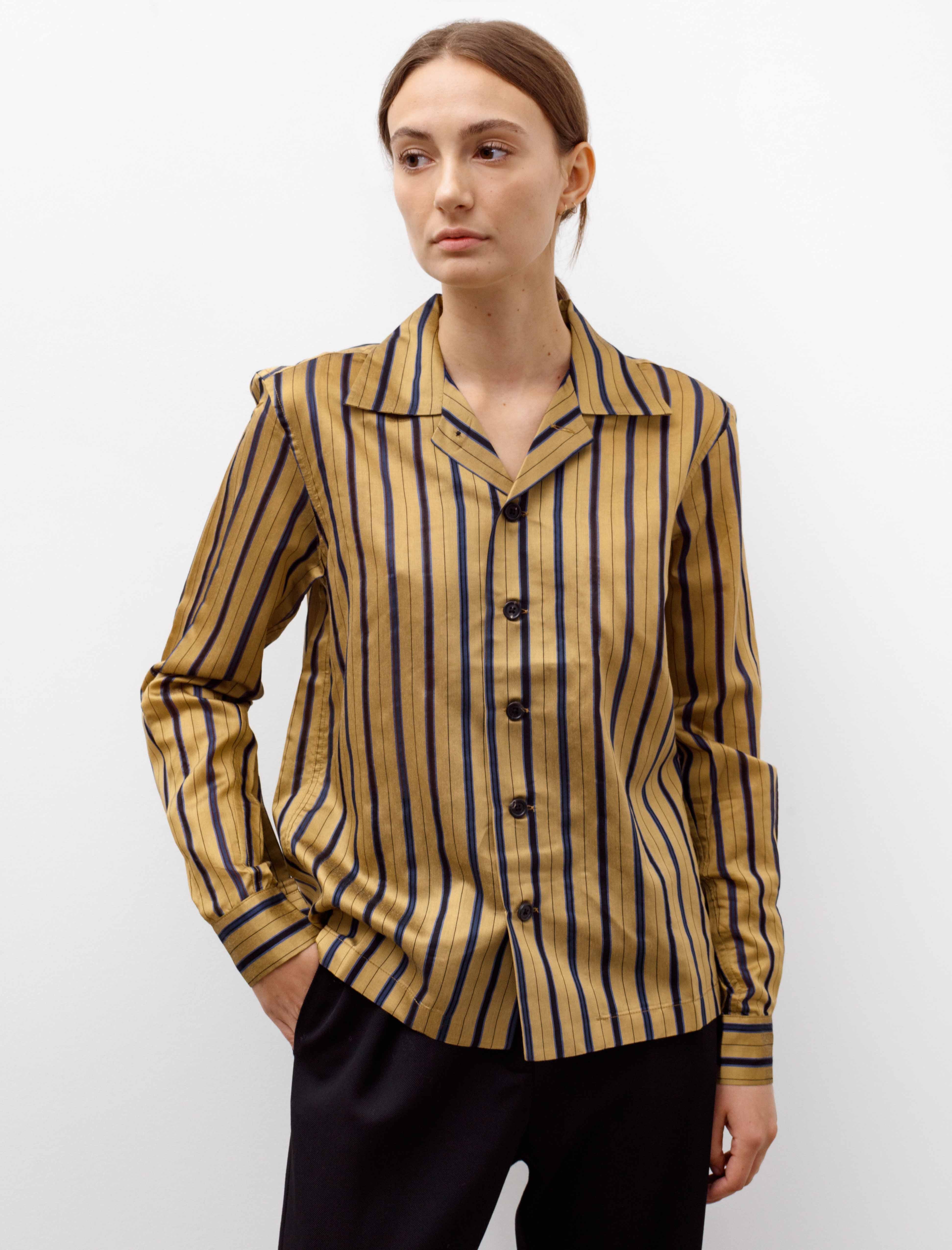 Bode Alumni Stripe LS Shirt