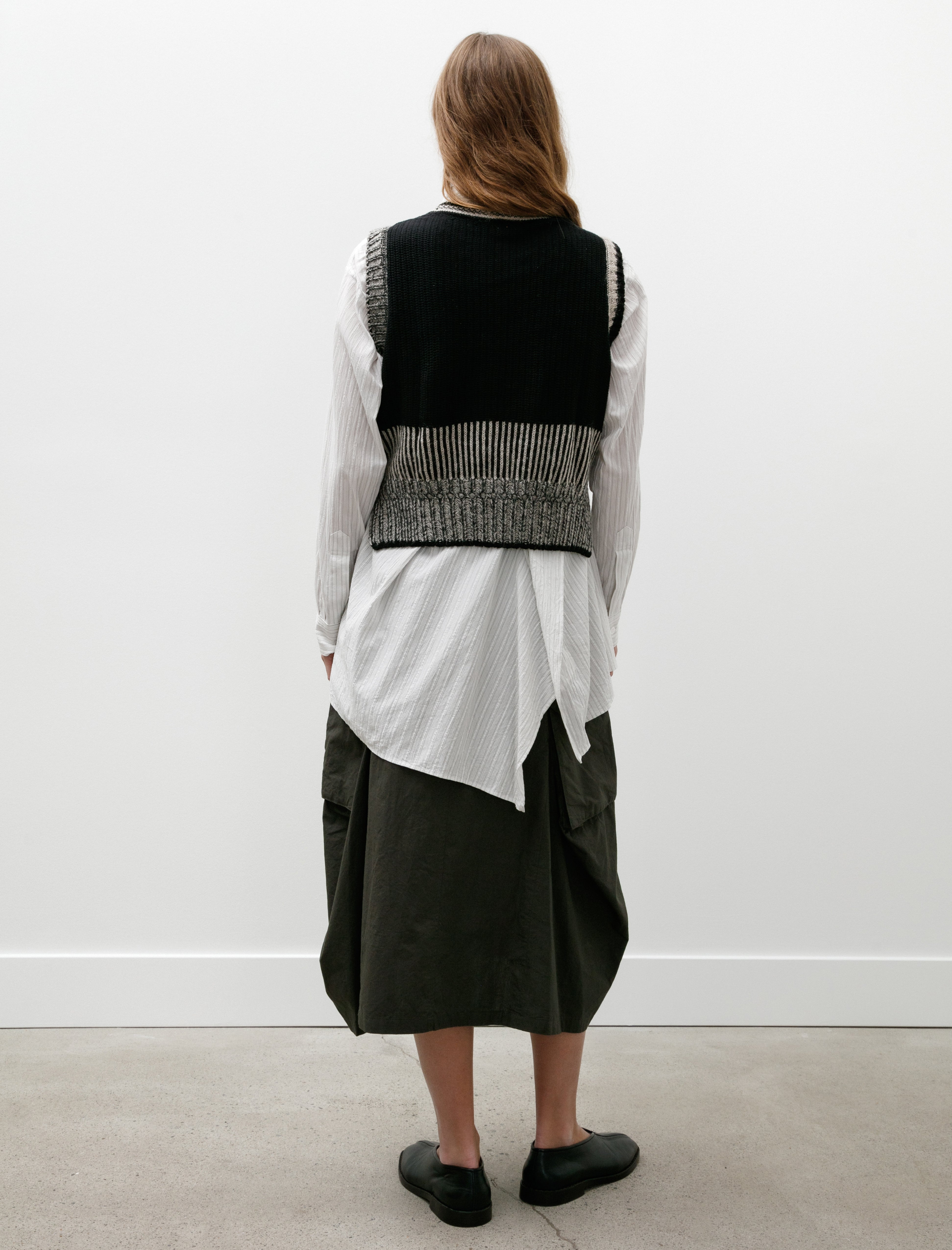 Y's by Yohji Yamamoto-Cargo Skirt Khaki