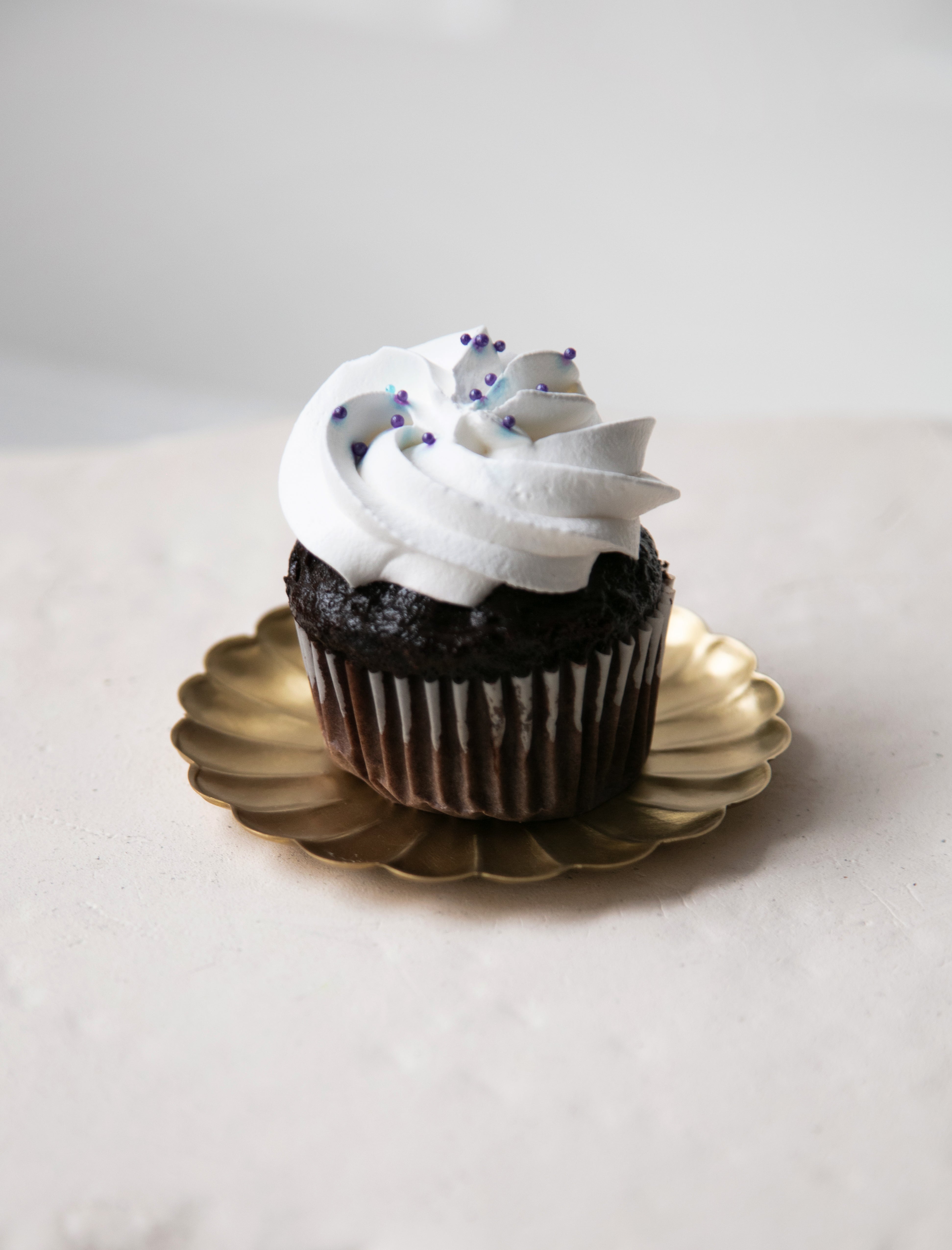 Fog Linen Brass Petal Tray (S)