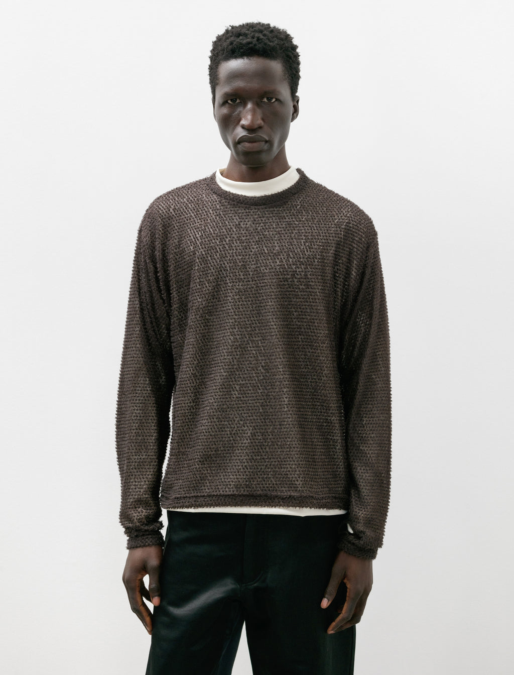 Gnuhr Shag LS Sweater Licorice – Neighbour