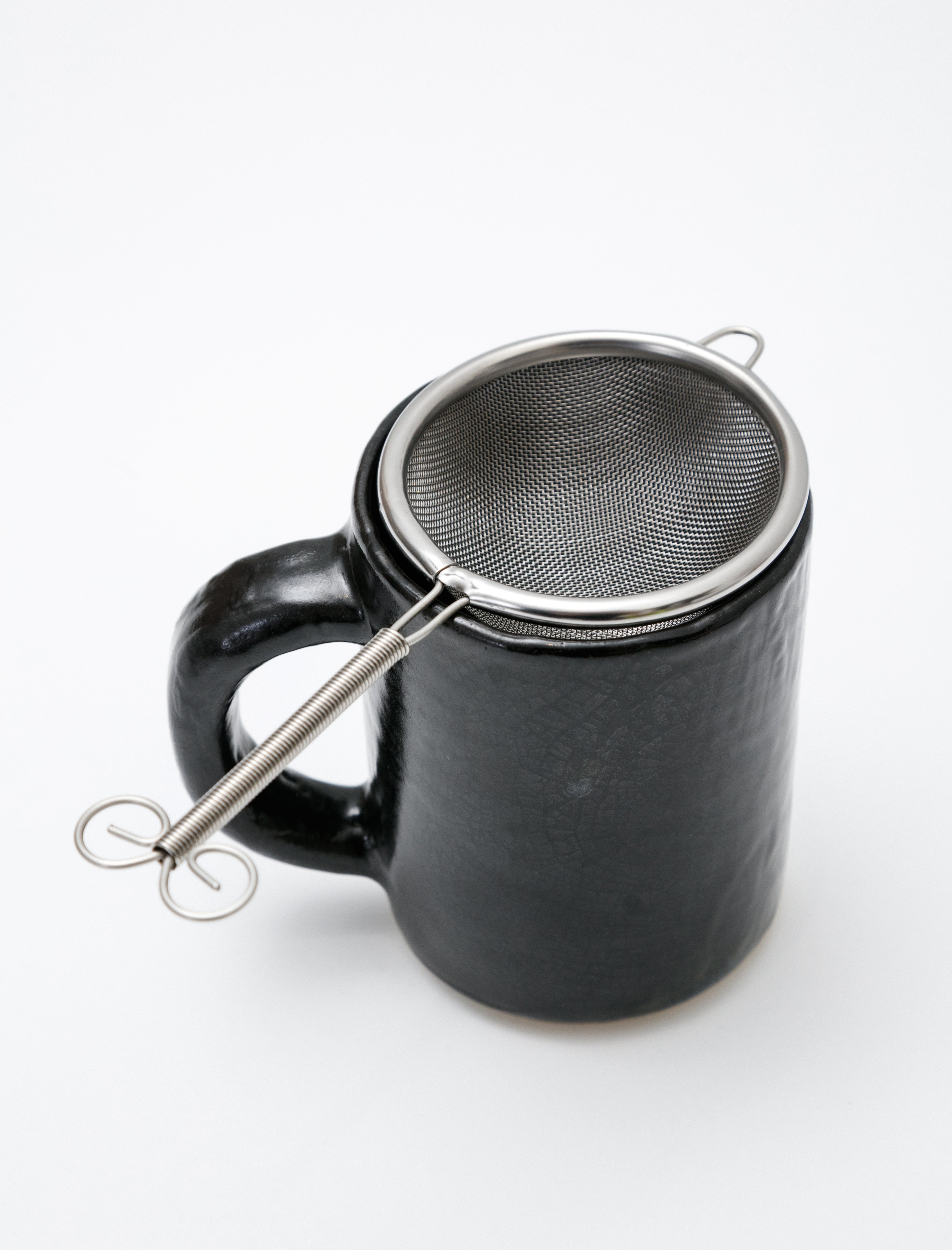 Wood Metal Plastic Hei Tea Strainer