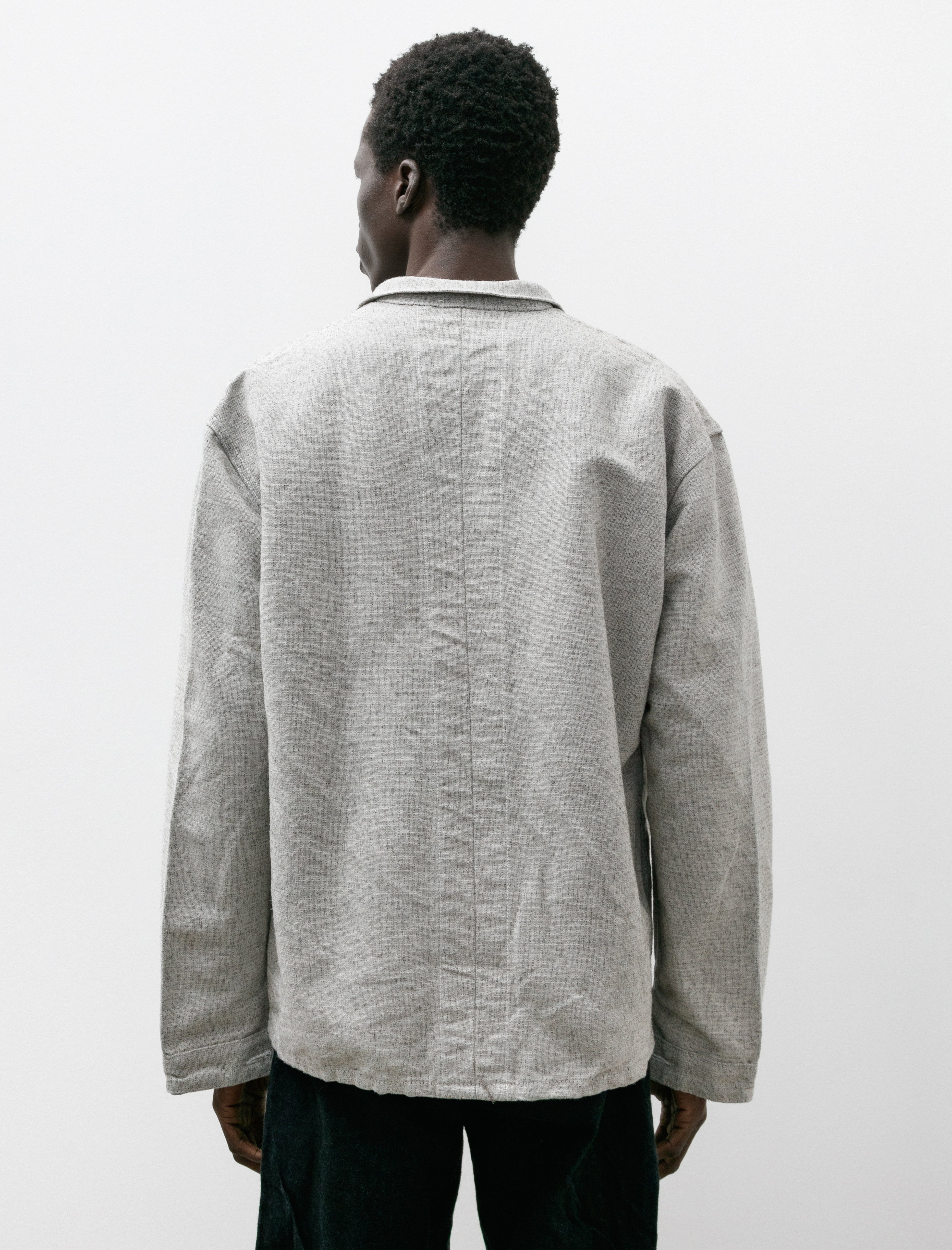 Tender 980 Dart Shoulder Jacket Herdwick Wool Cotton Grog Rinsed