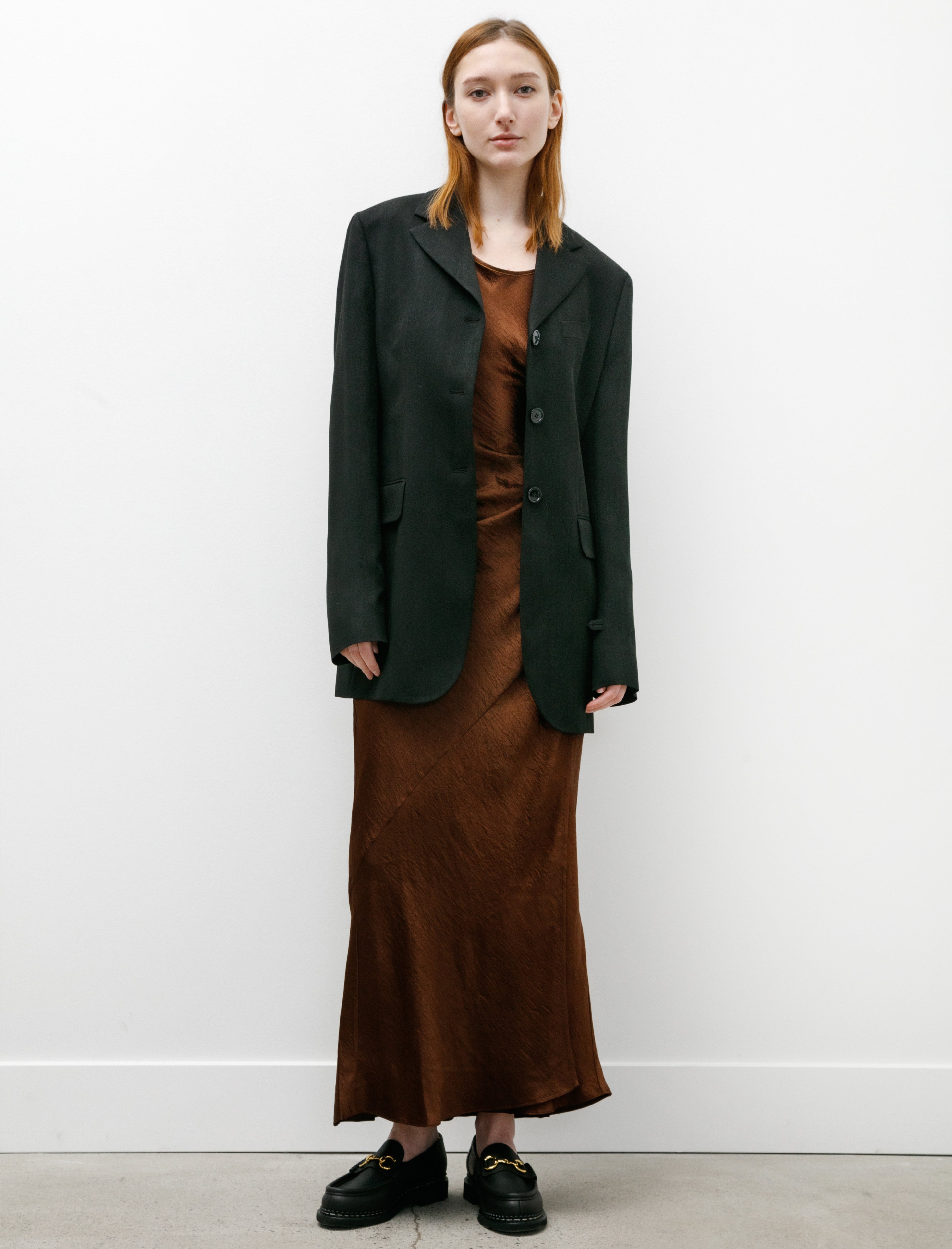 Acne Studios Fitted Suit Jacket Black