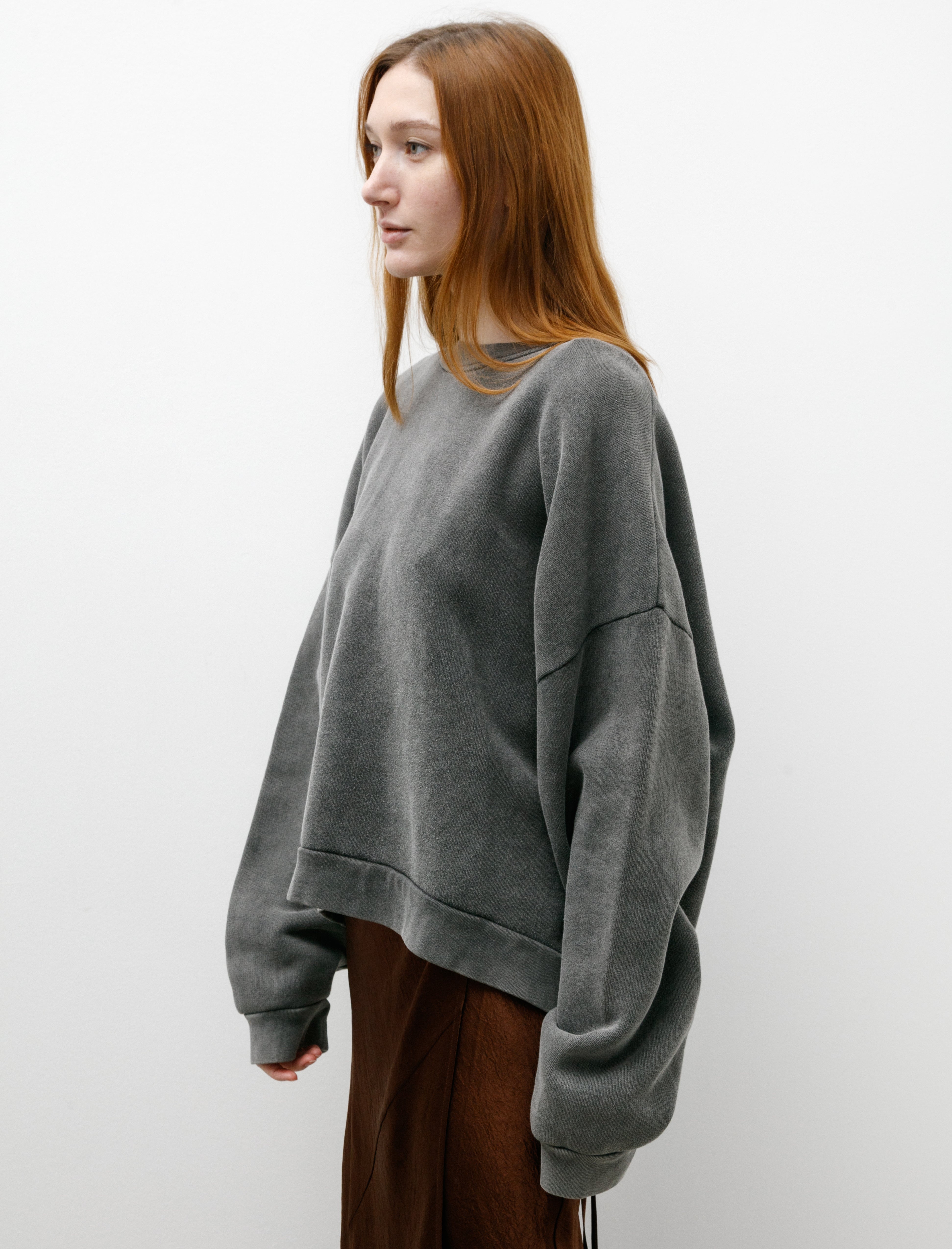 Acne Studios Crewneck Sweatshirt Faded Black