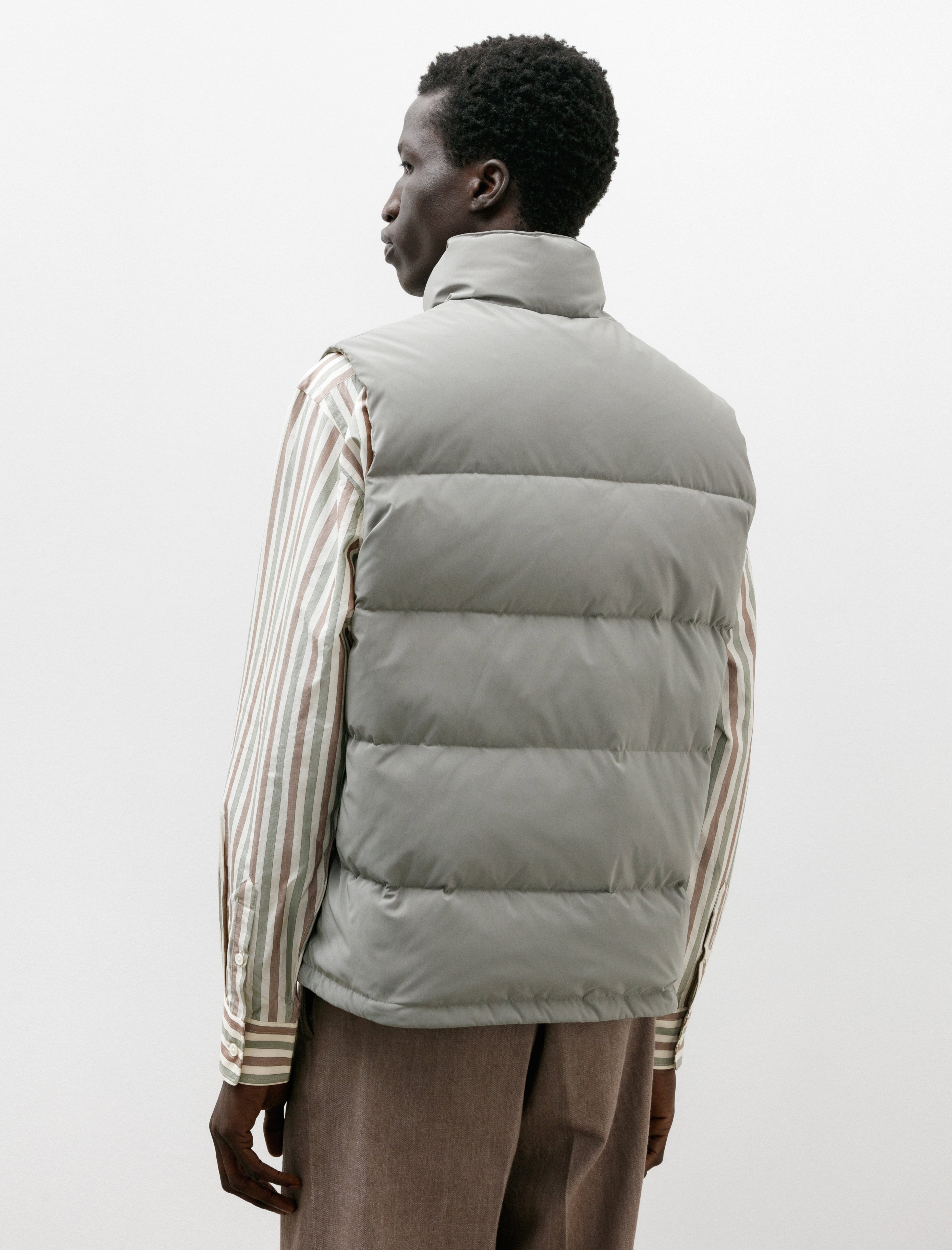 Ernie Palo Down Vest Grey