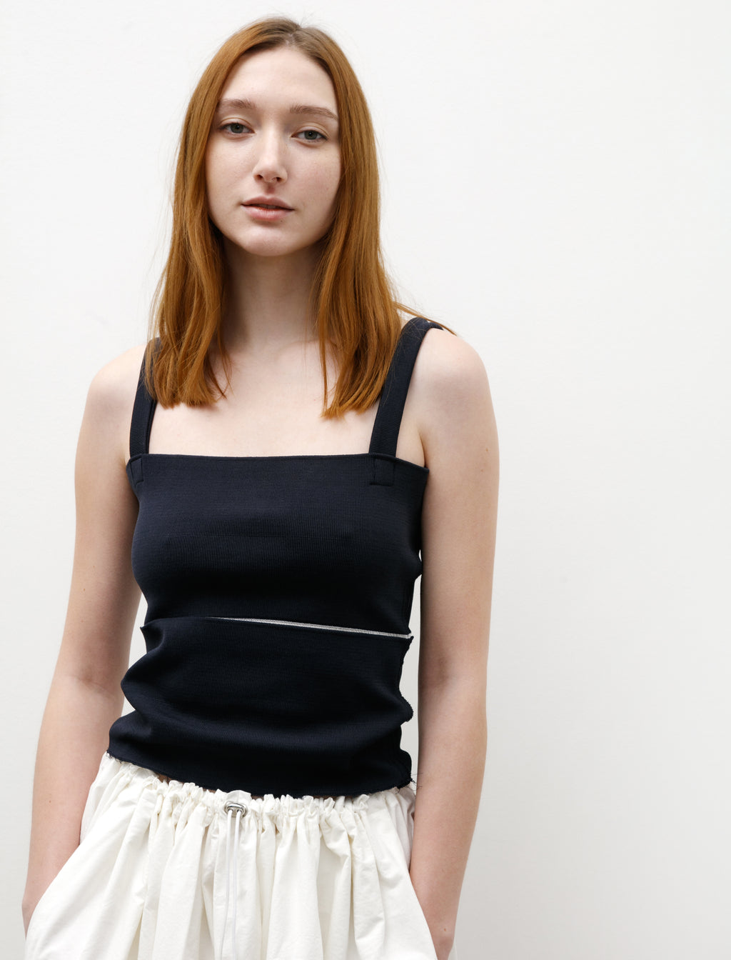 Camiel Fortgens Linked Rib Top Navy – Neighbour