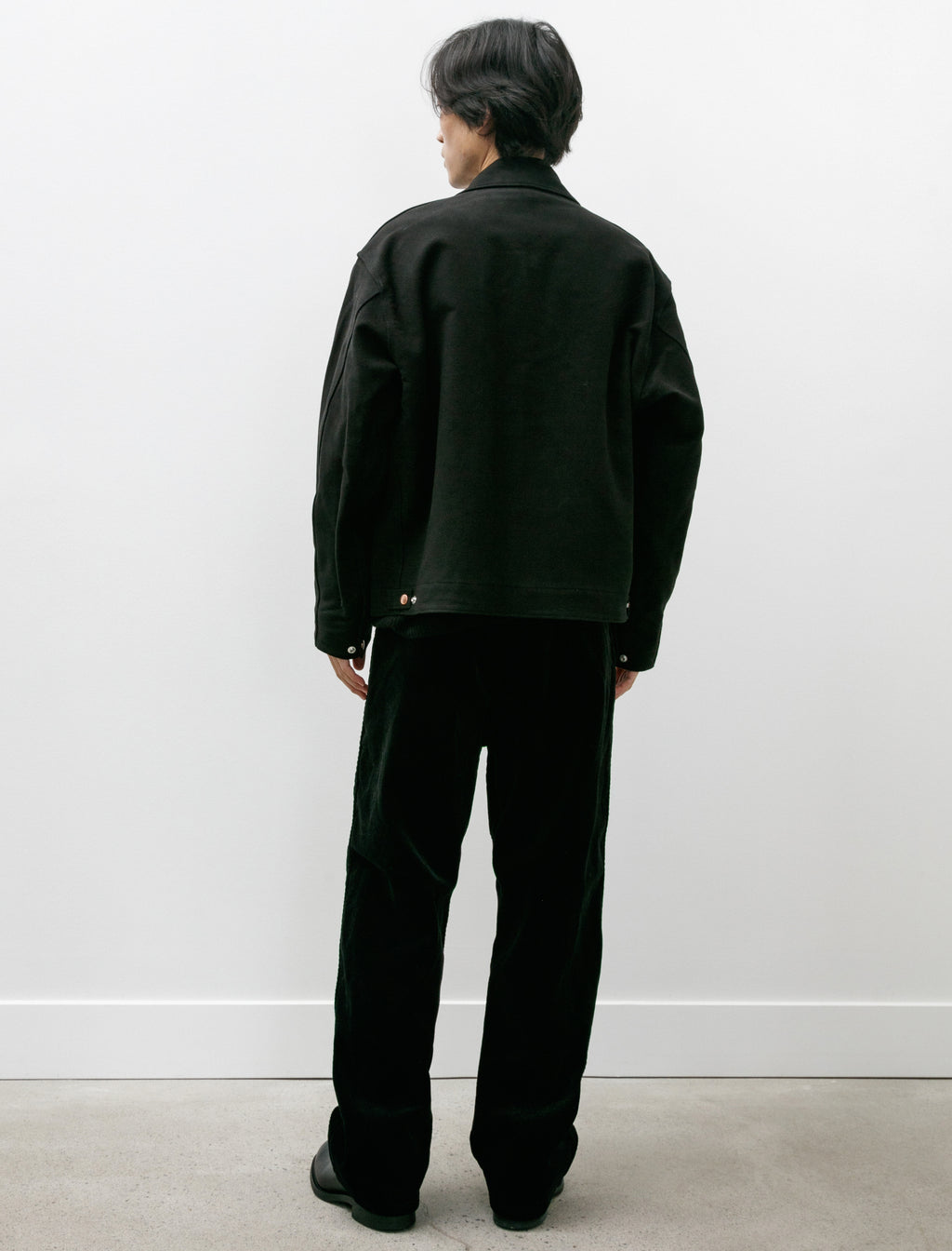 Comoli Corduroy Work Pants Black – Neighbour