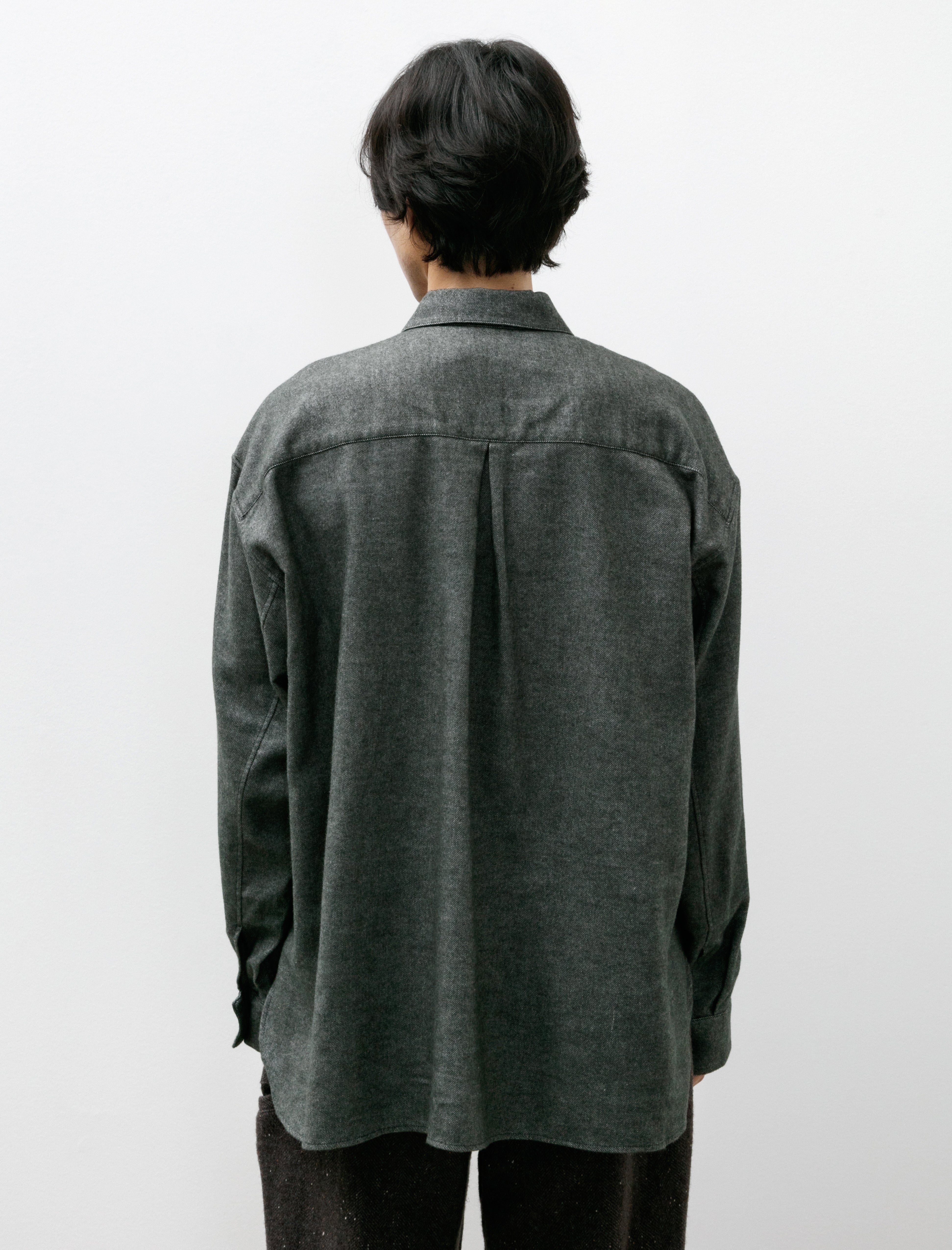Polyploid Shirt Jacket C Charocal