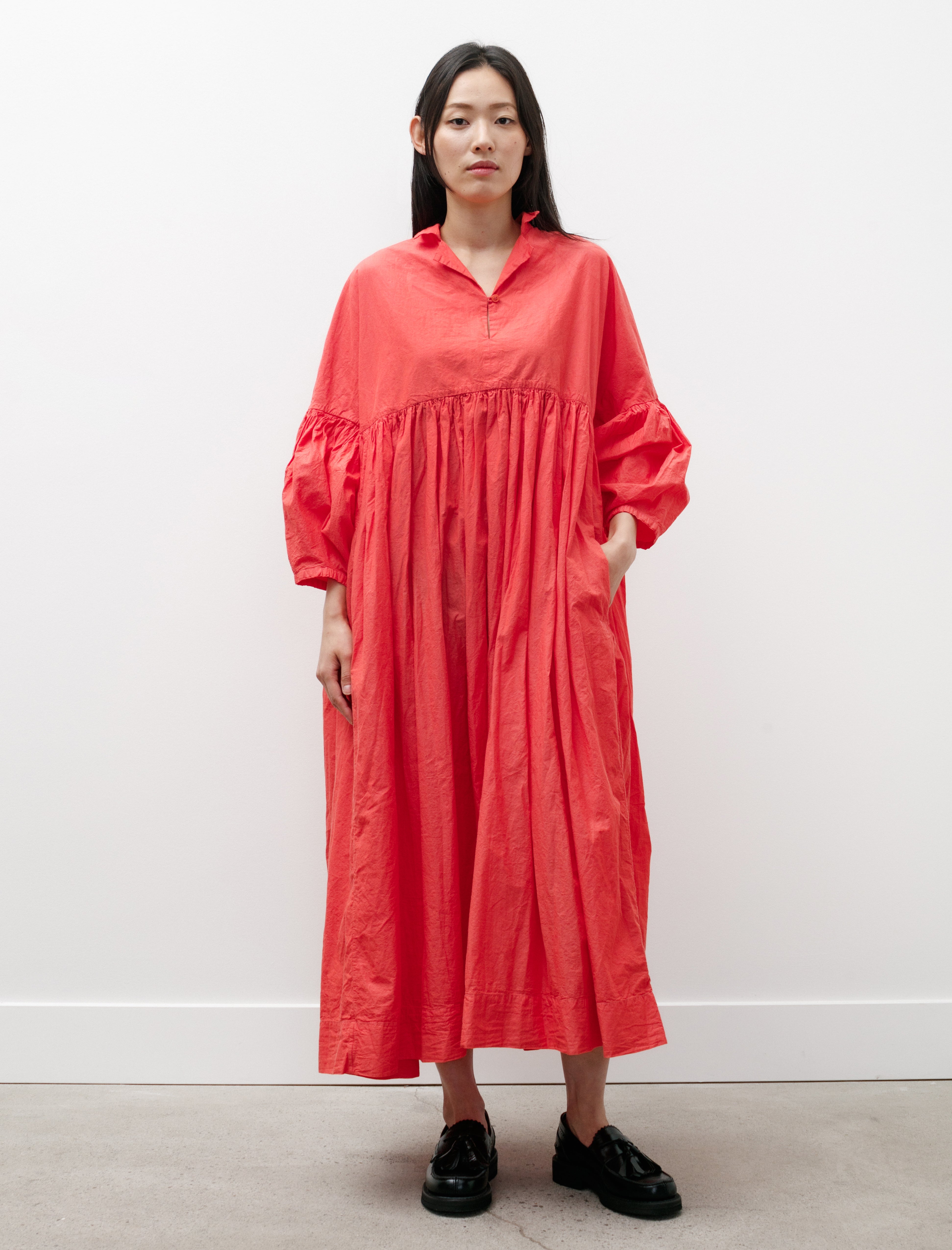 Casey Casey Camelia Dress Coral