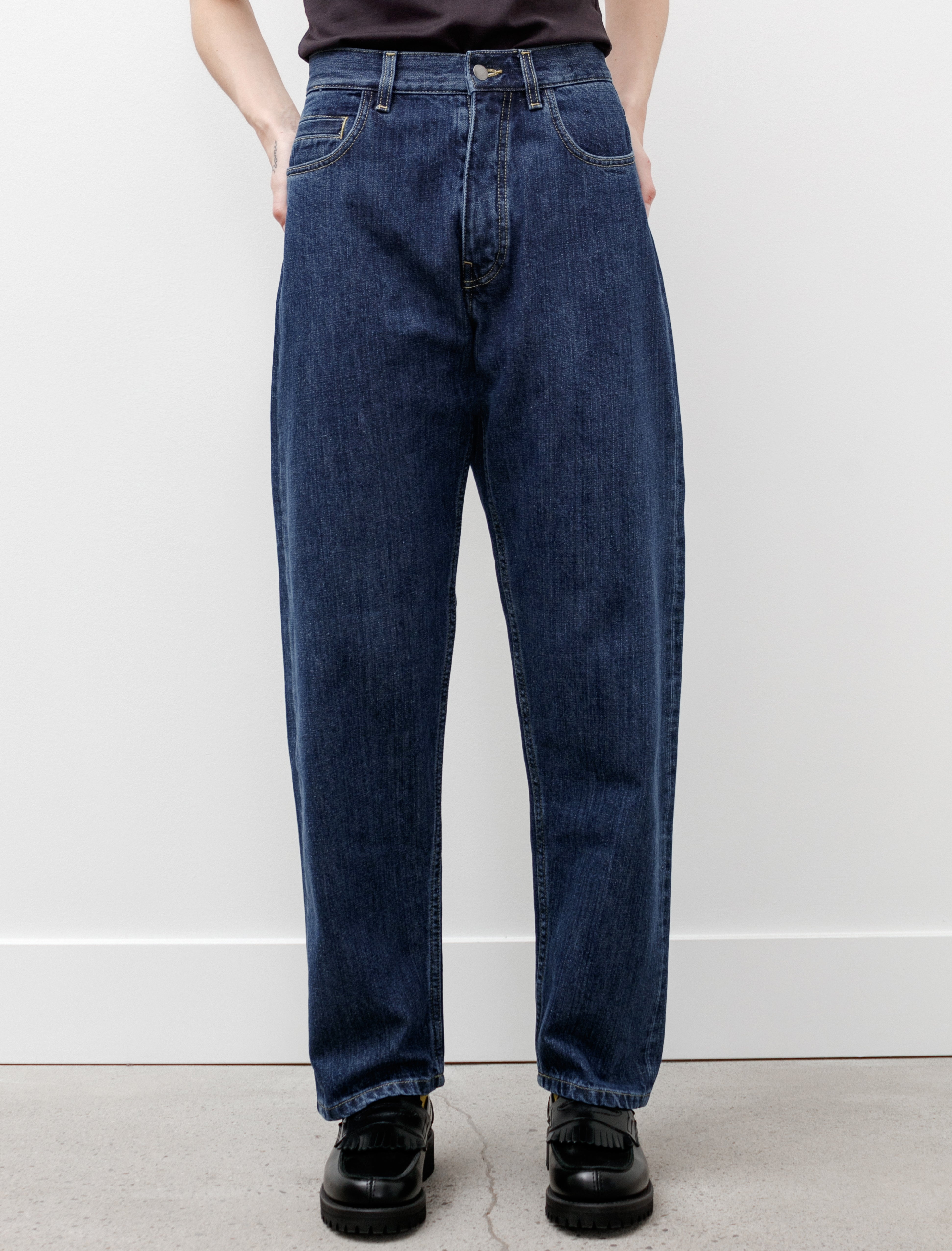 Studio Nicholson Tiago Washed Selvedge Denim