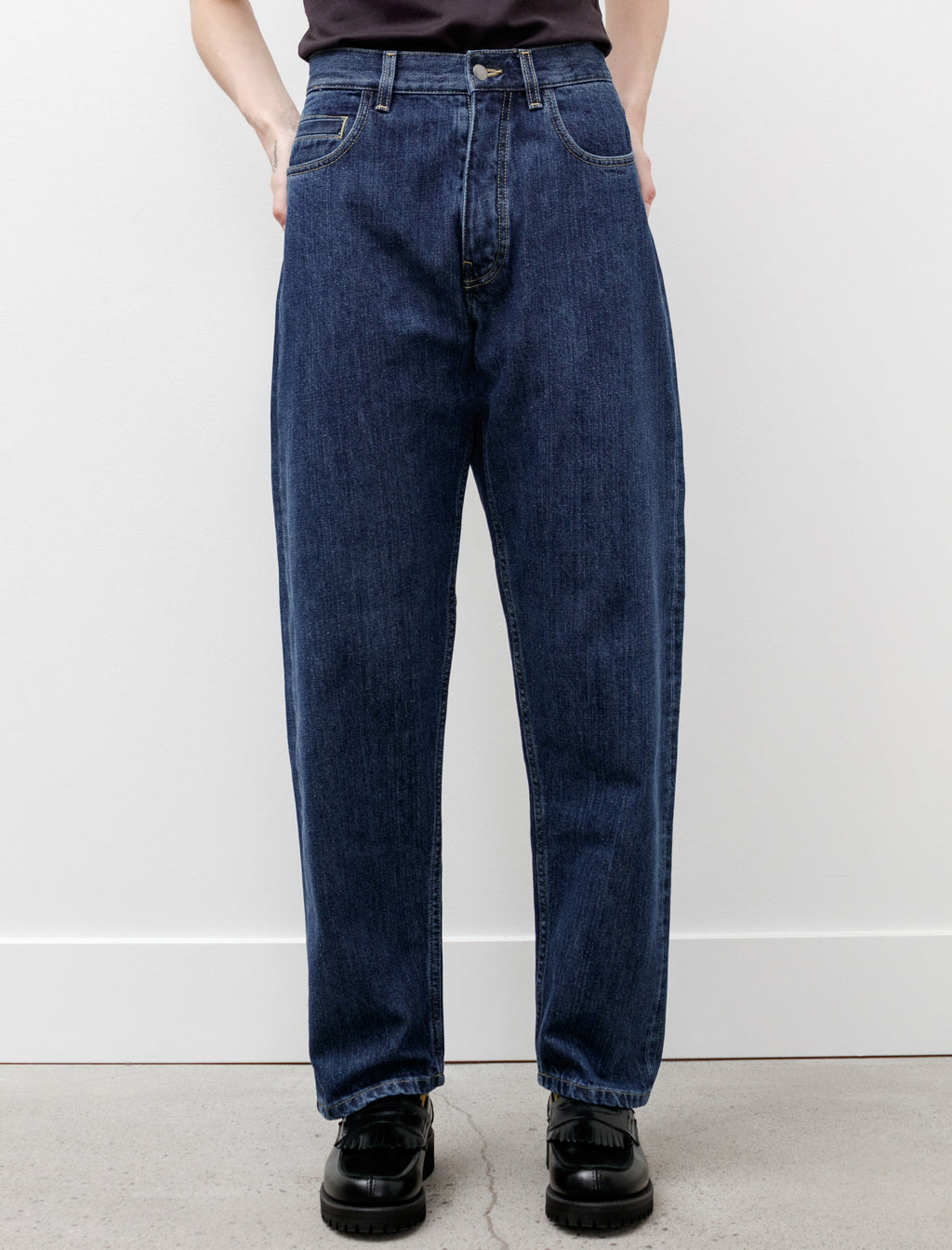Studio Nicholson Tiago Washed Selvedge Denim – Neighbour