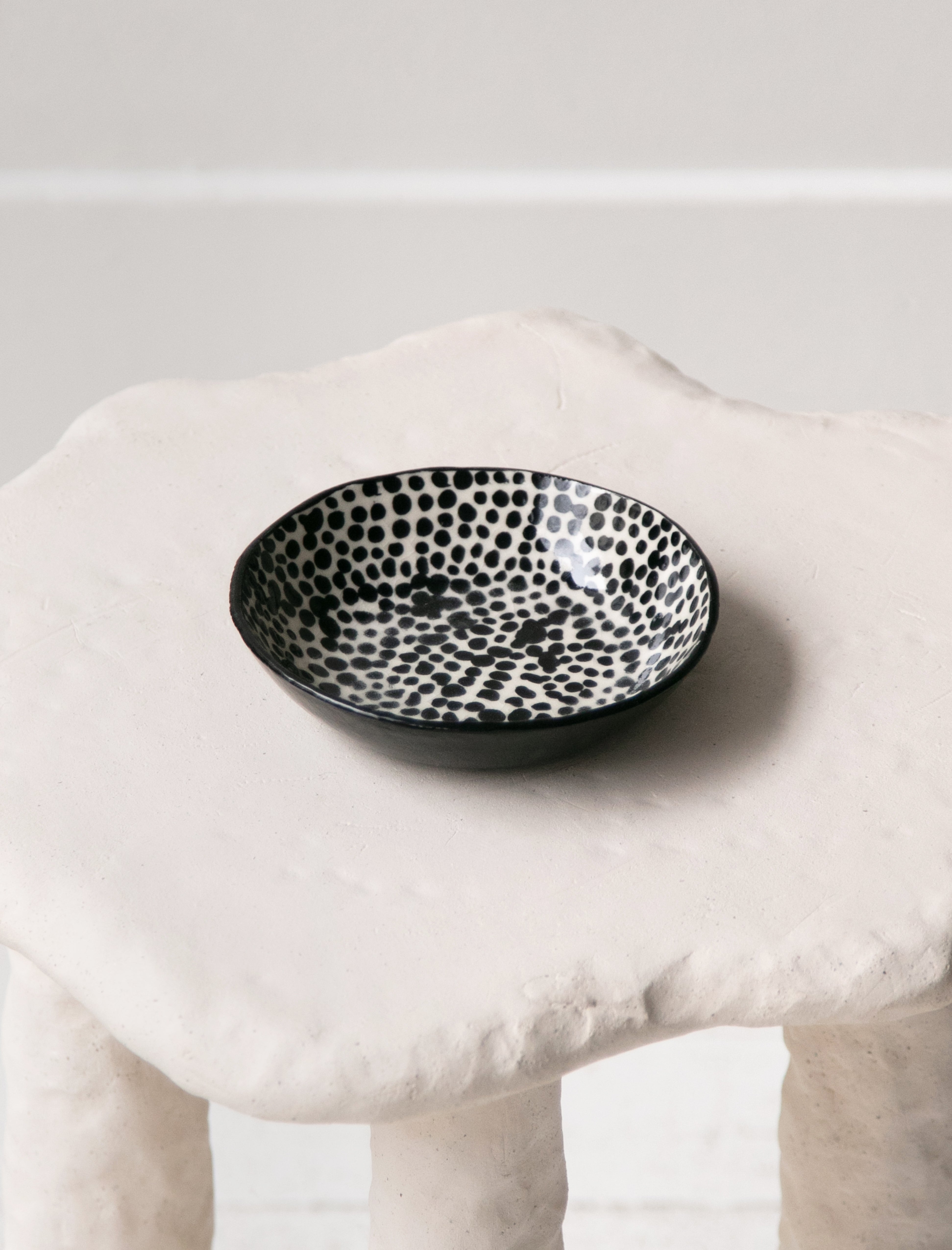 Nathalee Paolinelli Hand Painted Dot Dishes