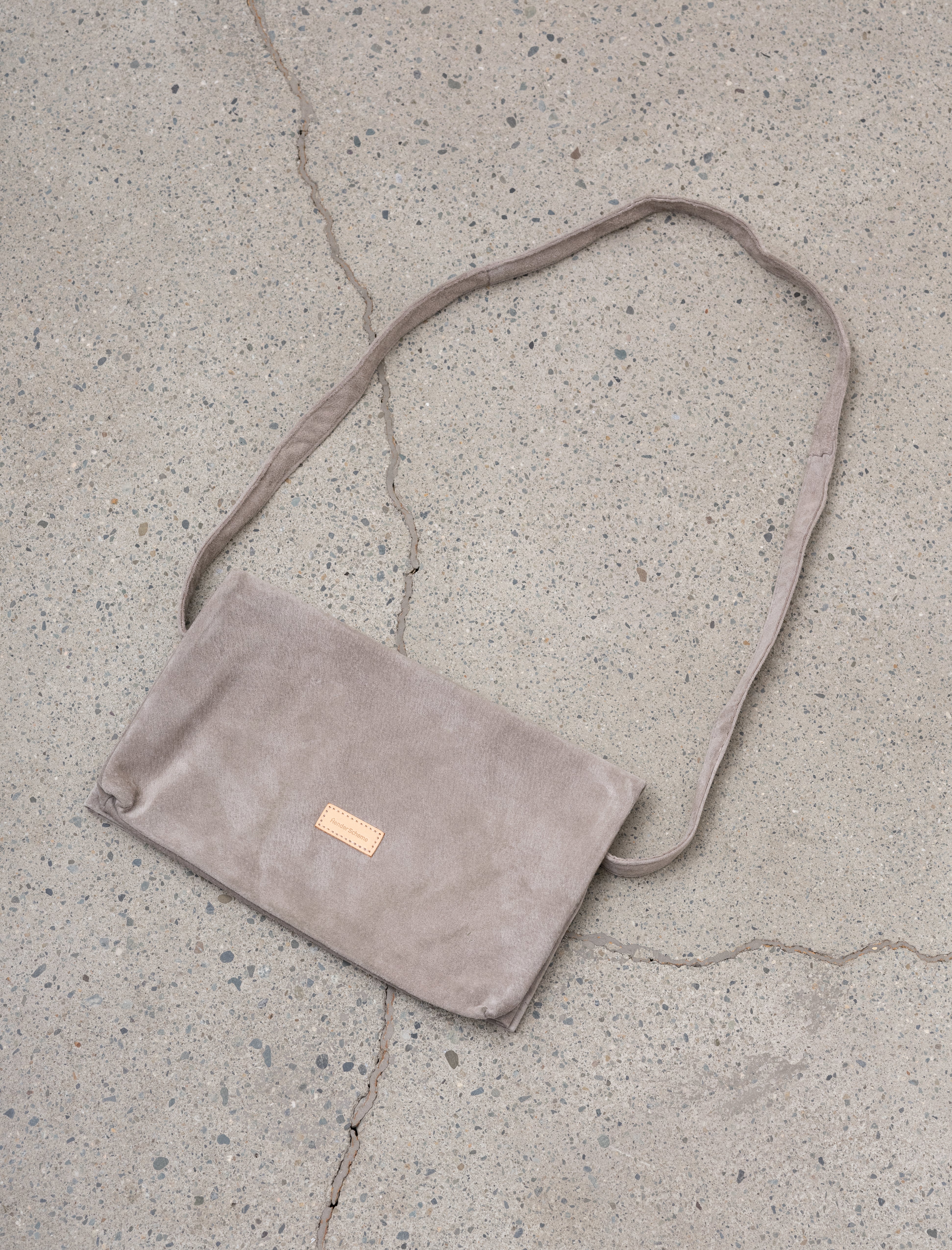 Hender Scheme Flap Shoulder Bag Small Pig Leather