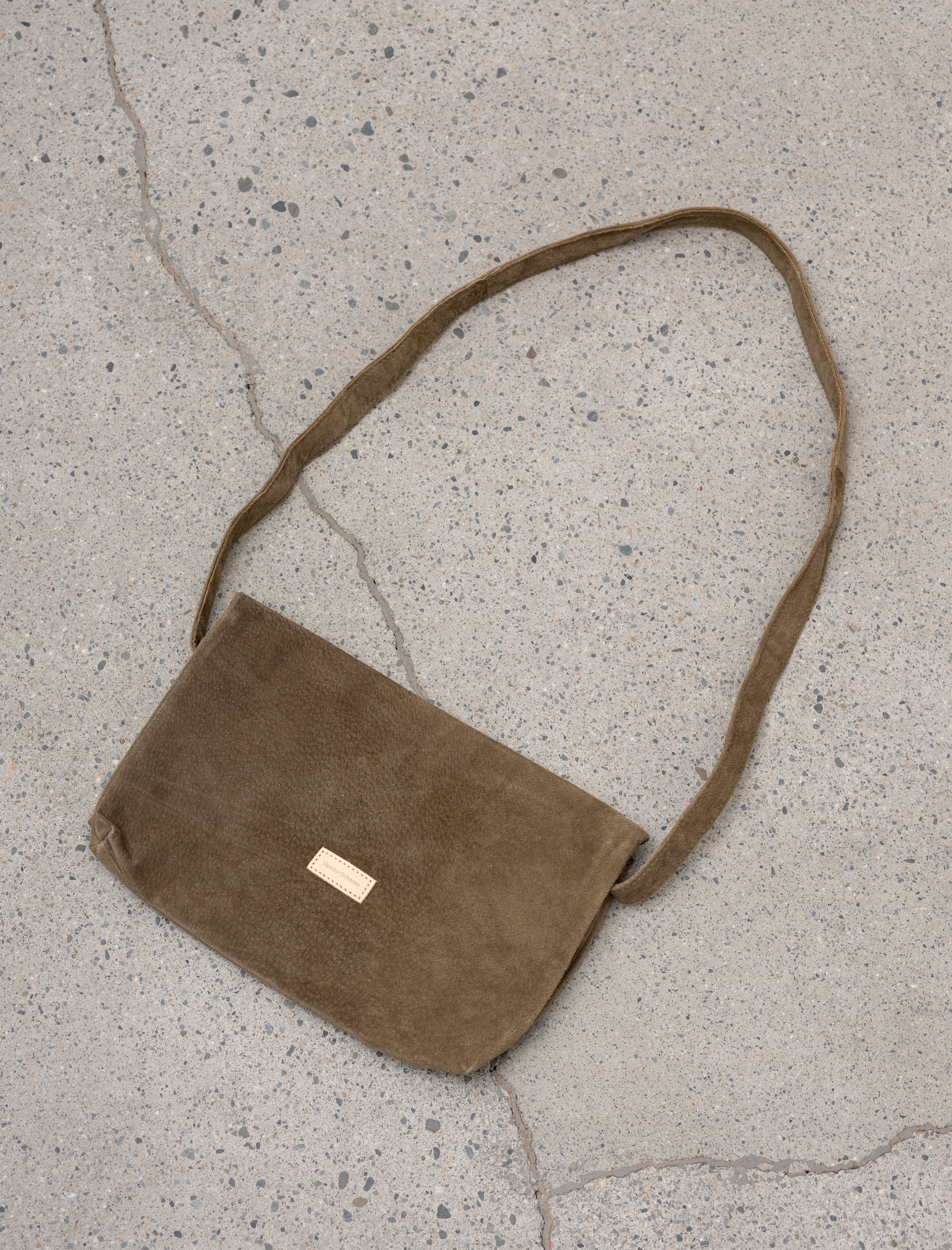 Hender Scheme Flap Shoulder Bag Small Pig Leather