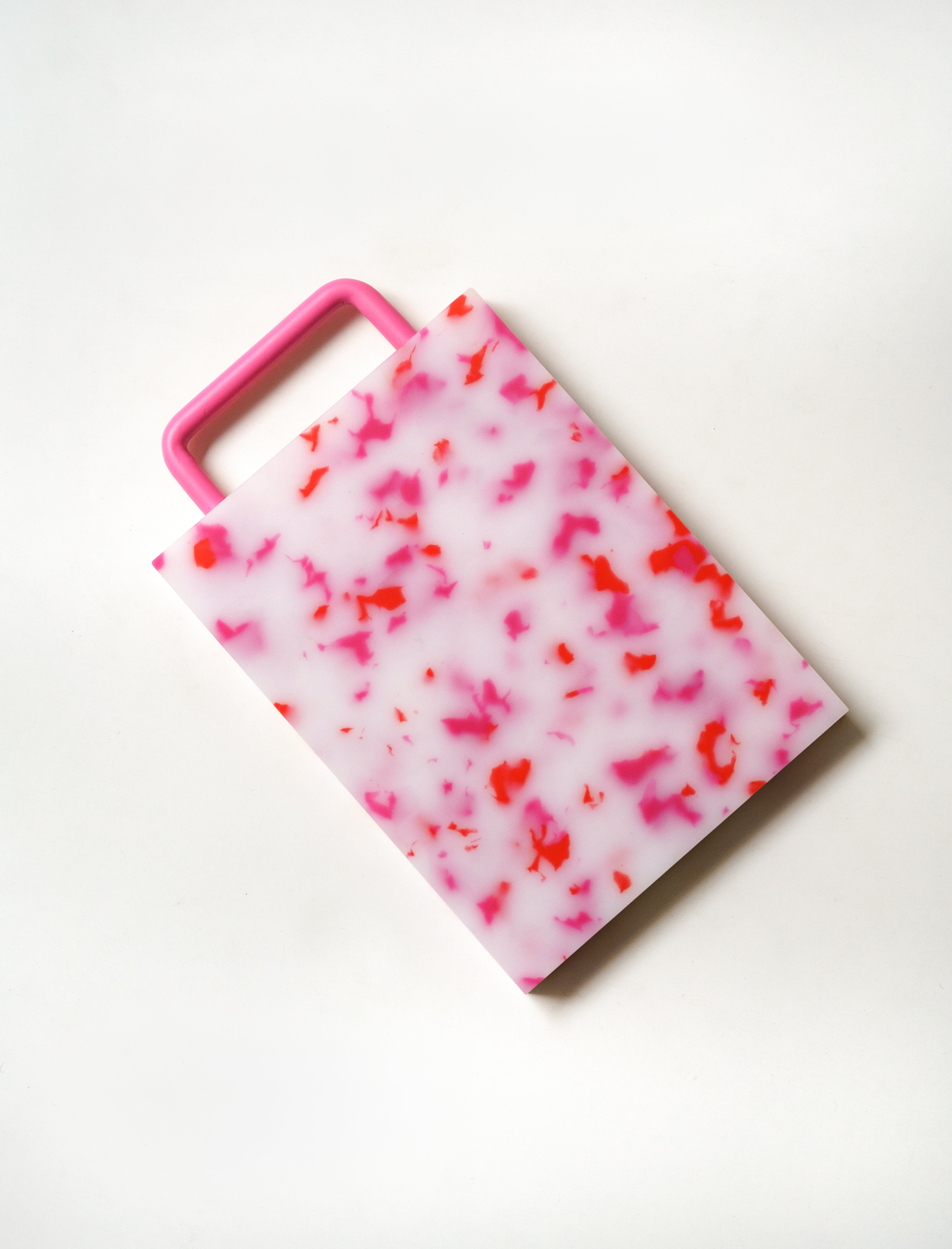 Fredericks and Mae Small Chopping Board Pink + White