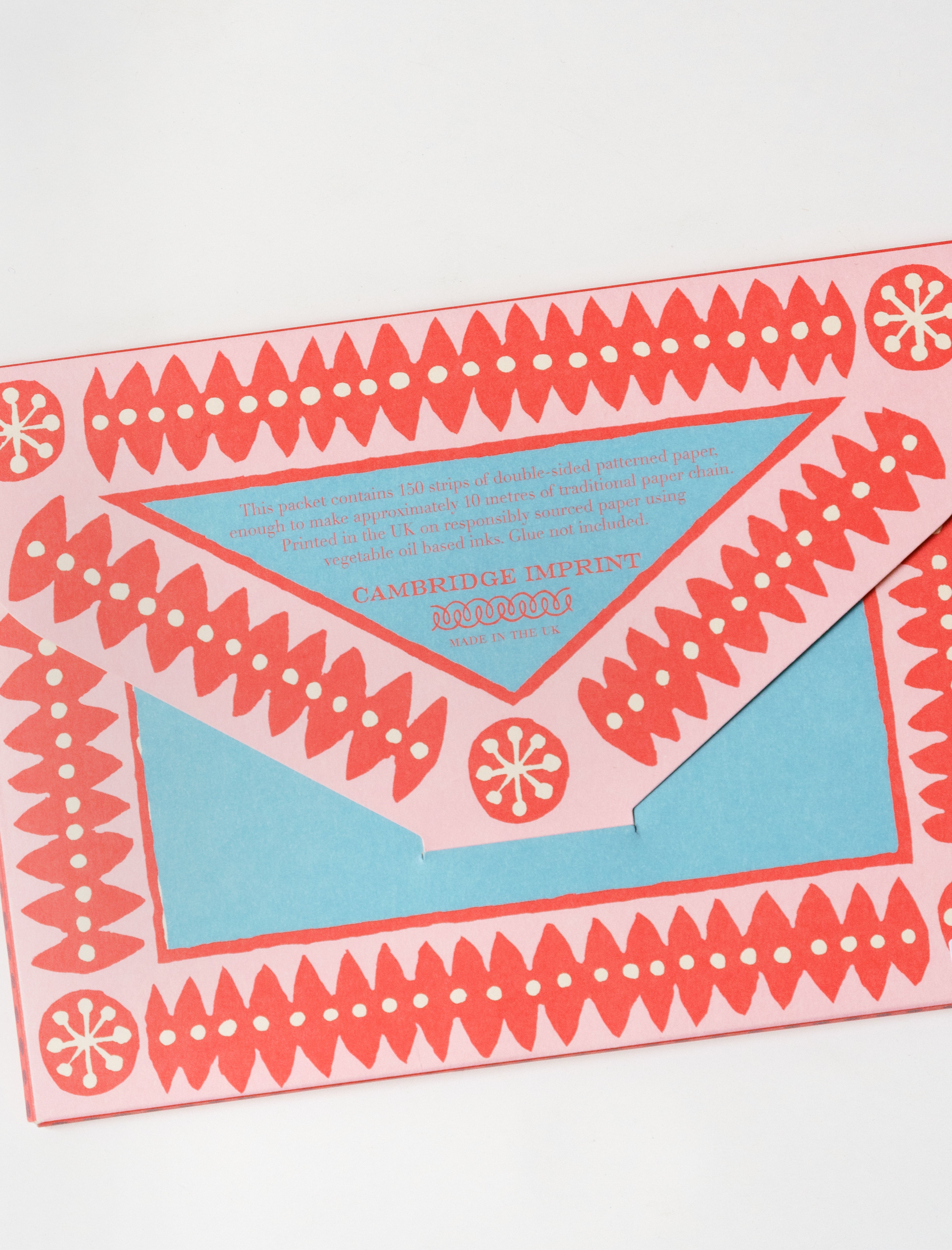 Cambridge Imprint Paperchain Kit Red/Blue