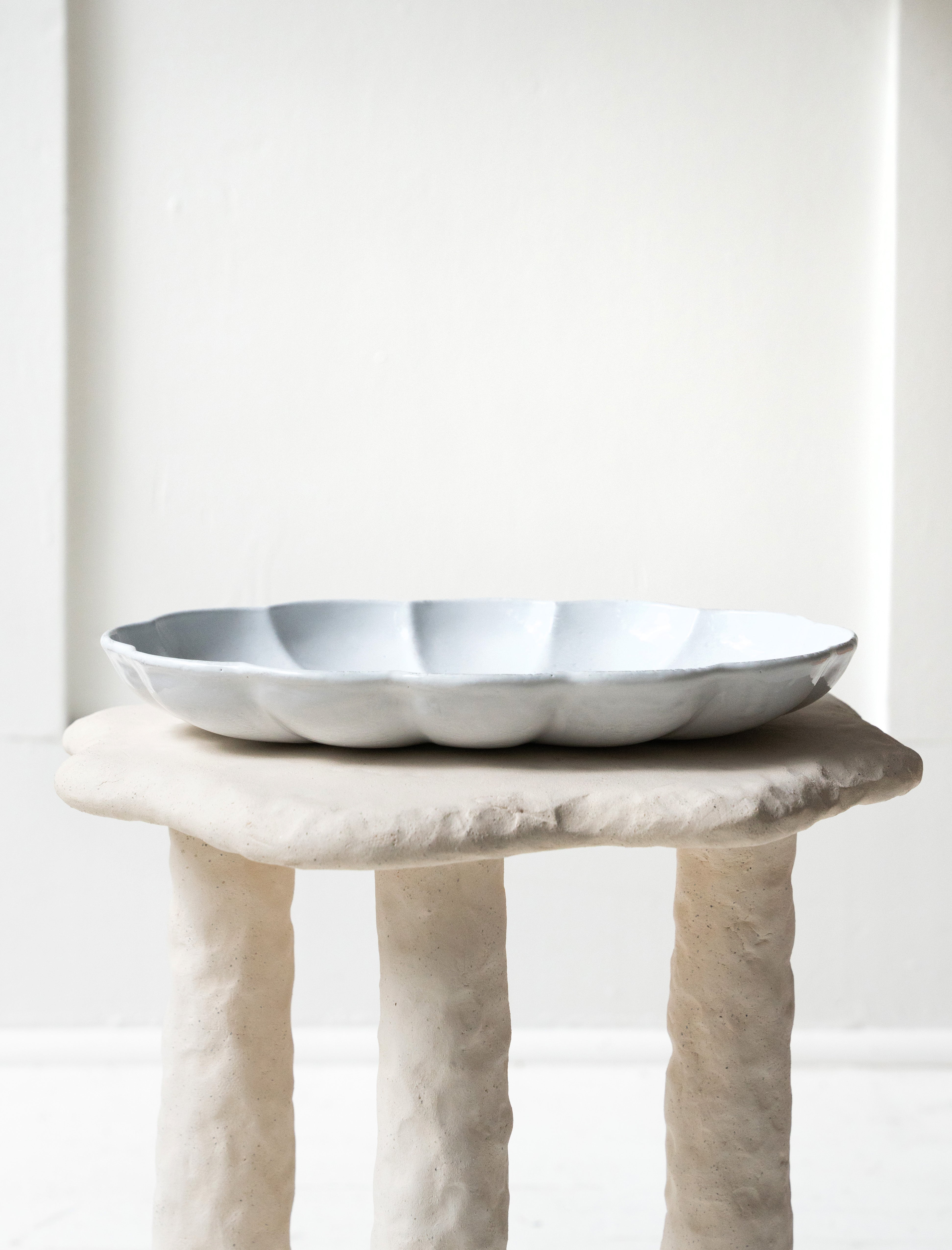 Astier de Villatte Marguerite Deep Oval Platter