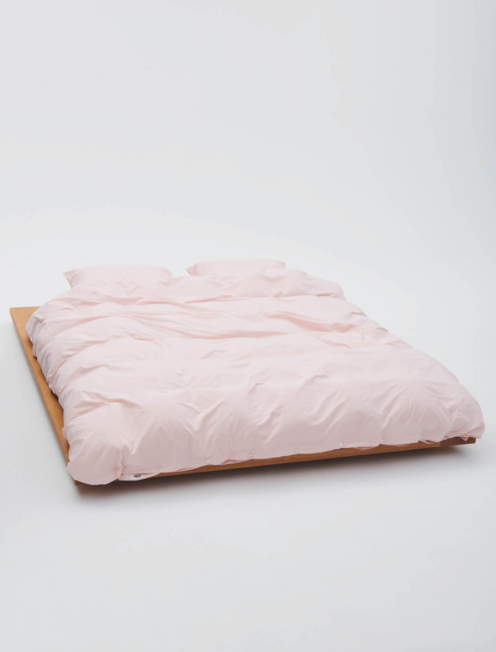 Tekla Percale Double Duvet Cover Petal Pink – Neighbour