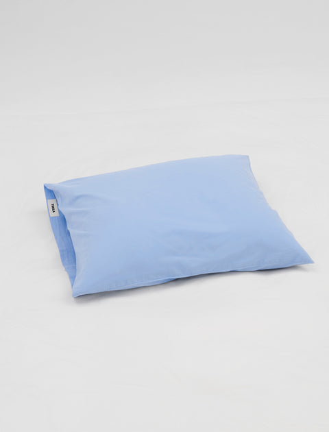 Tekla Percale Pillow Sham Island Blue
