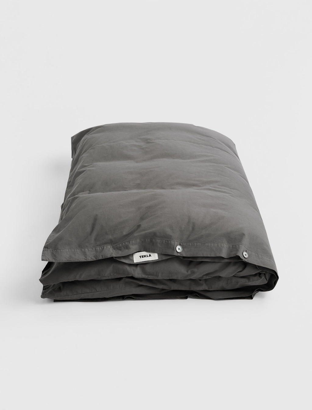 Tekla Percale Double Duvet Cover Dark Taupe – Neighbour