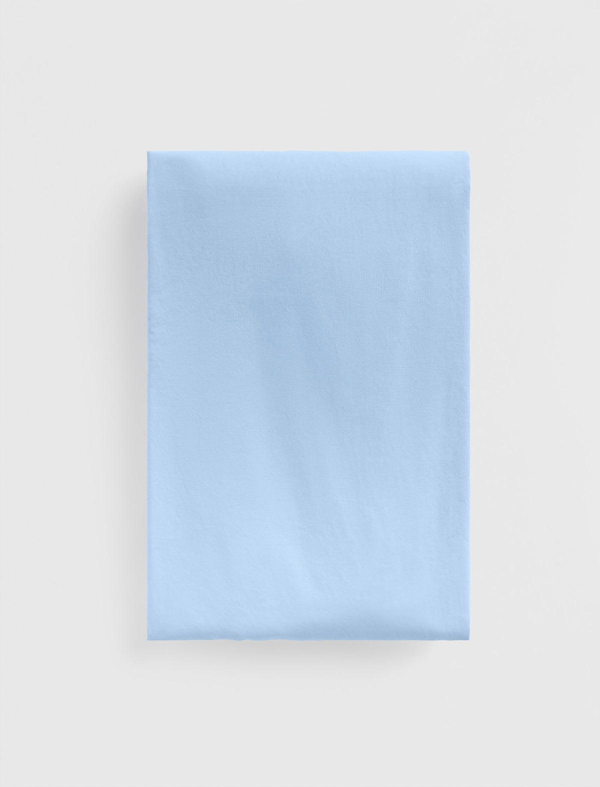 Percale Fitted Sheet Island Blue