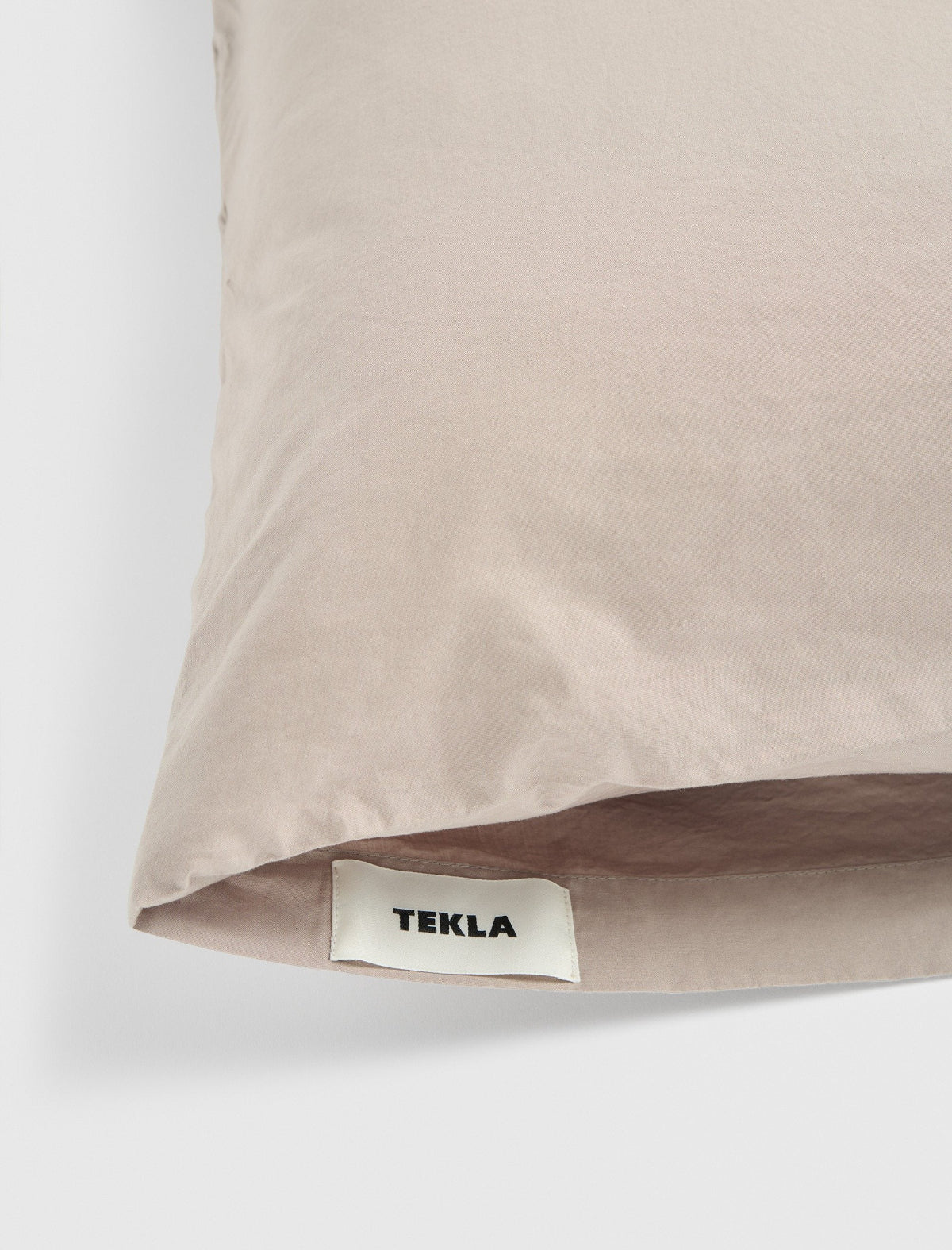 Percale Pillow Sham Clay