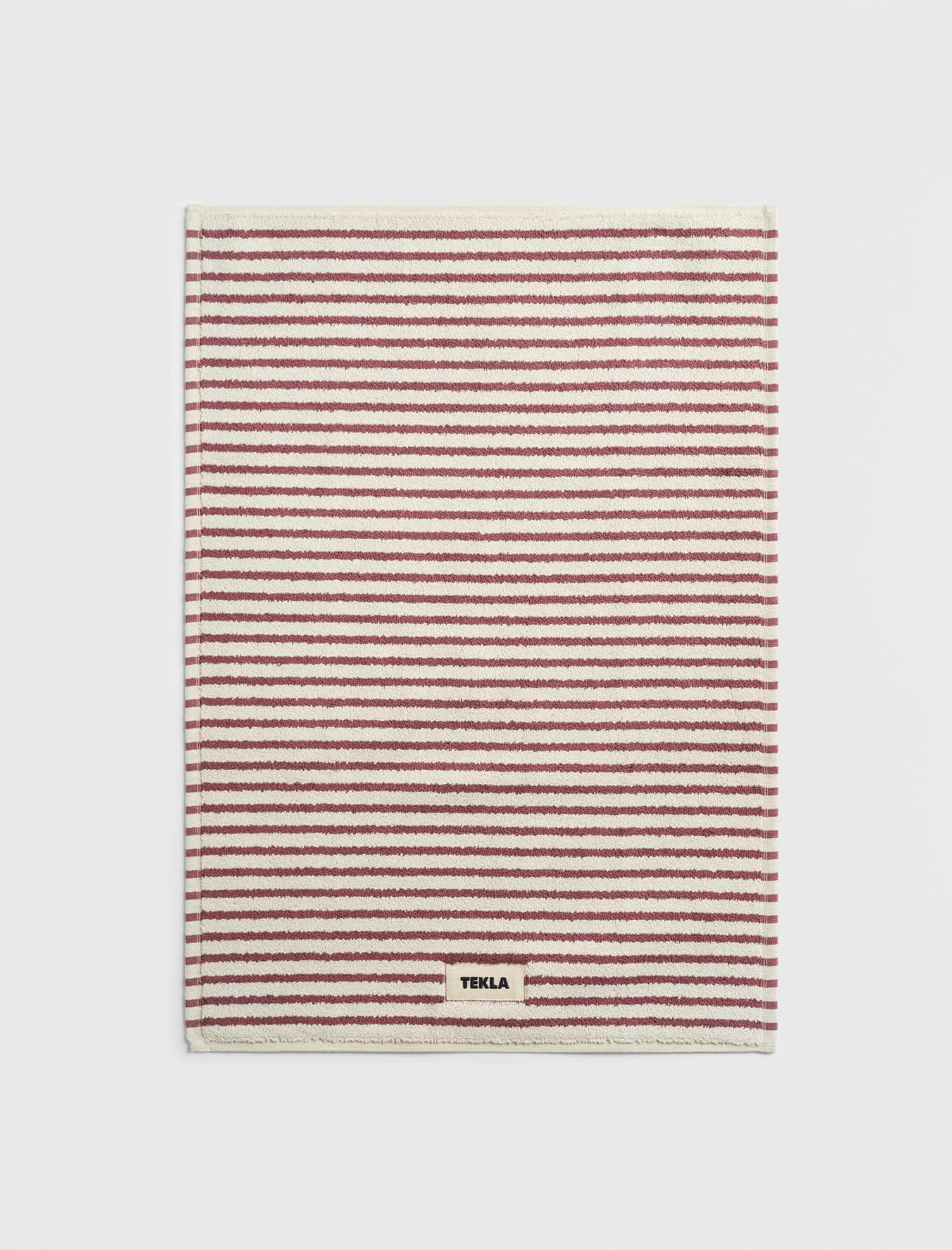 Heavyweight Cotton Bath Mat Ripple Stripes