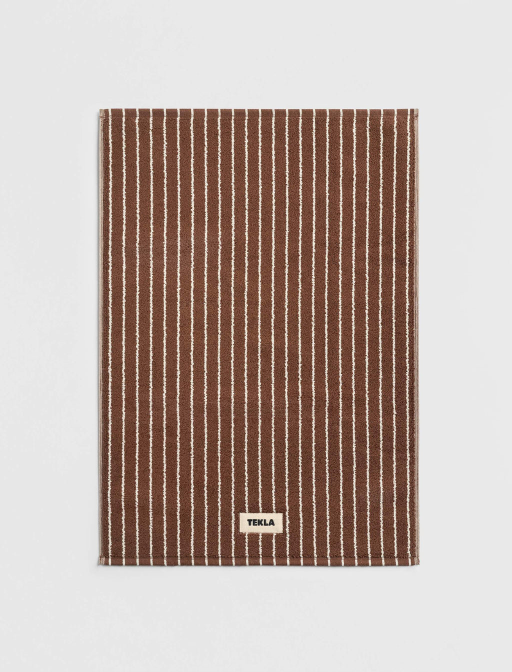 Tekla Heavyweight Cotton Bath Mat Rust Stripes – Neighbour