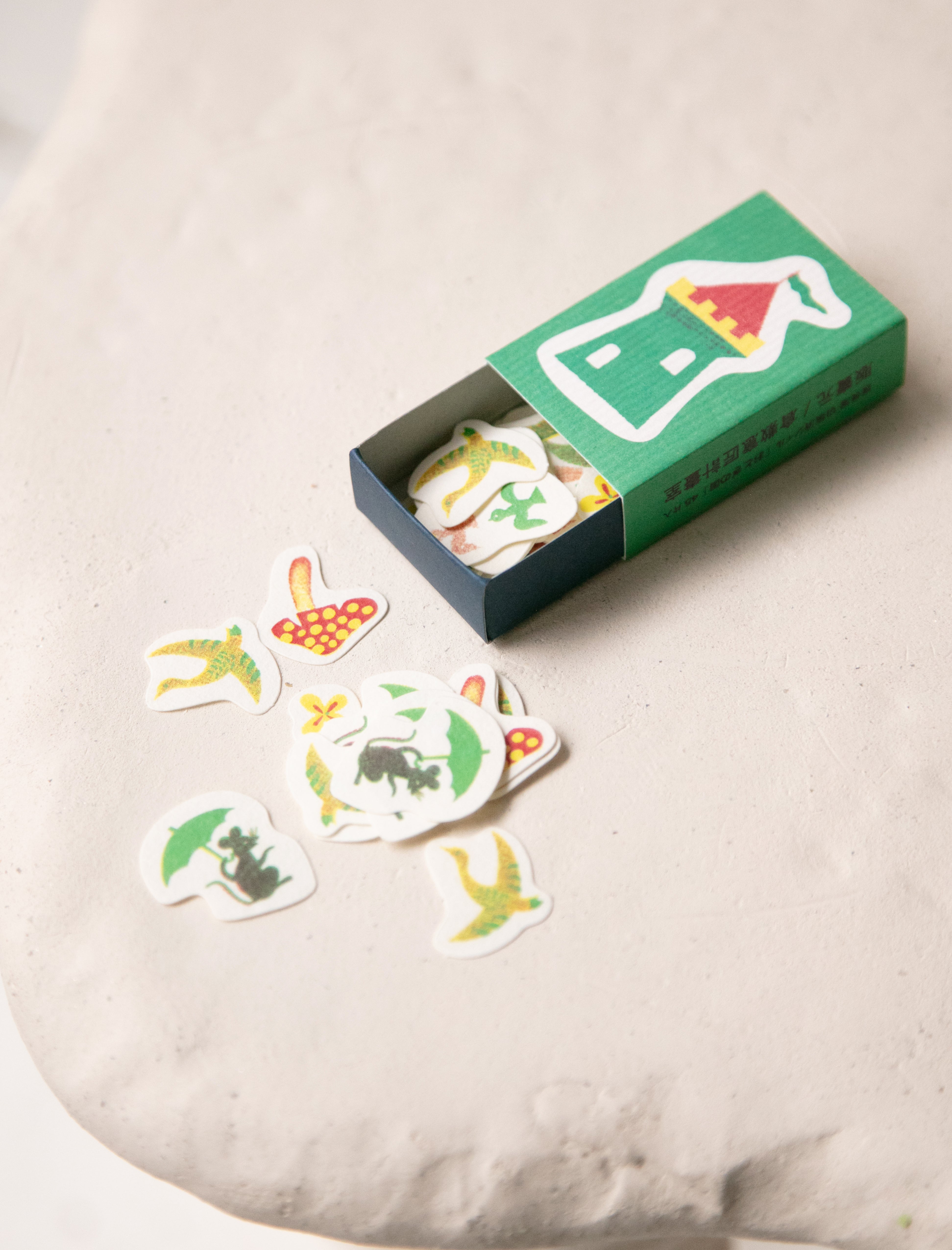Classiky Matchbox Stickers Fairyland