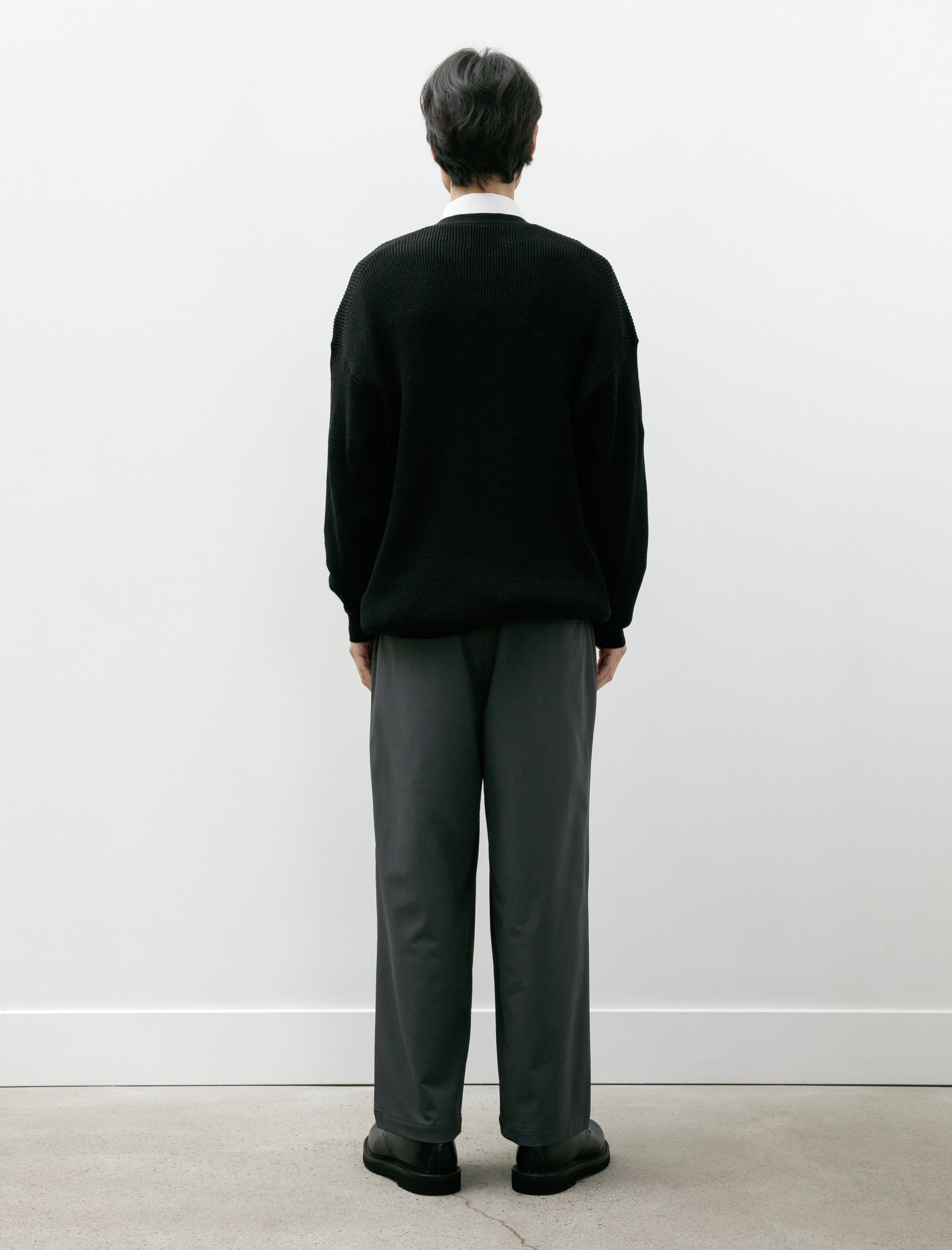 Graphpaper PERTEX Equilibrium Two Tuck Wide Pants Asphalt