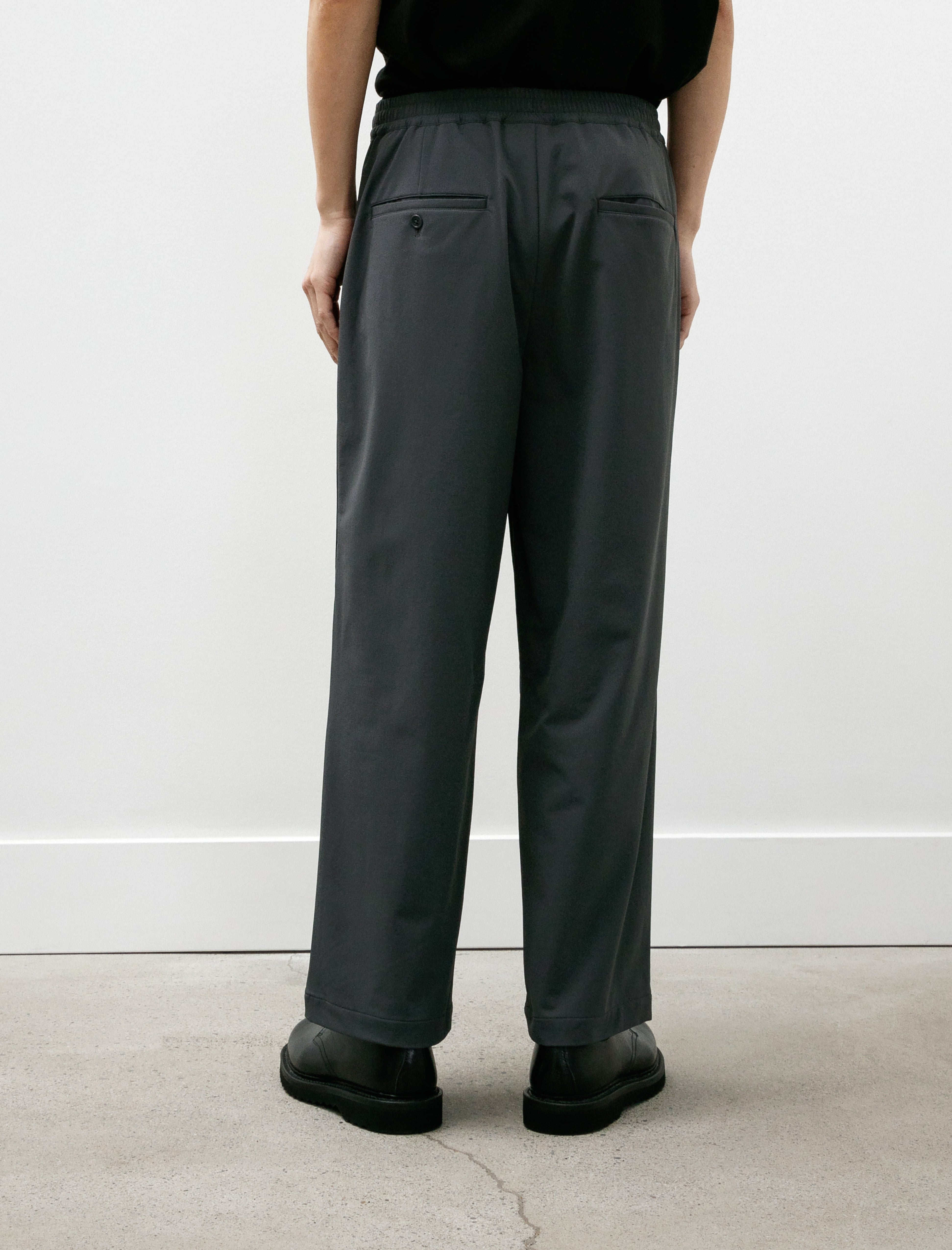 Graphpaper PERTEX Equilibrium Two Tuck Wide Pants Asphalt