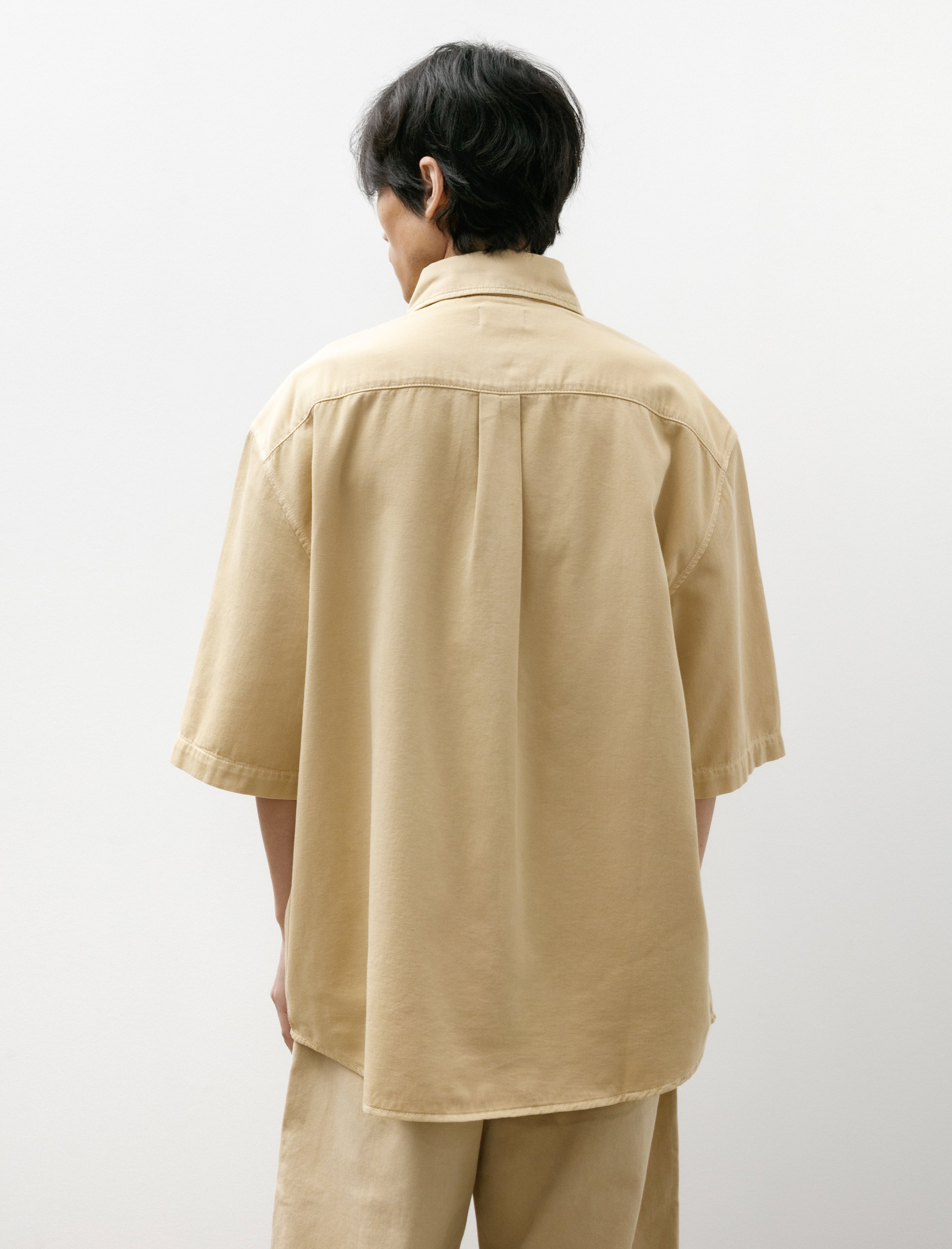 Lemaire SS Denim Shirt Custard