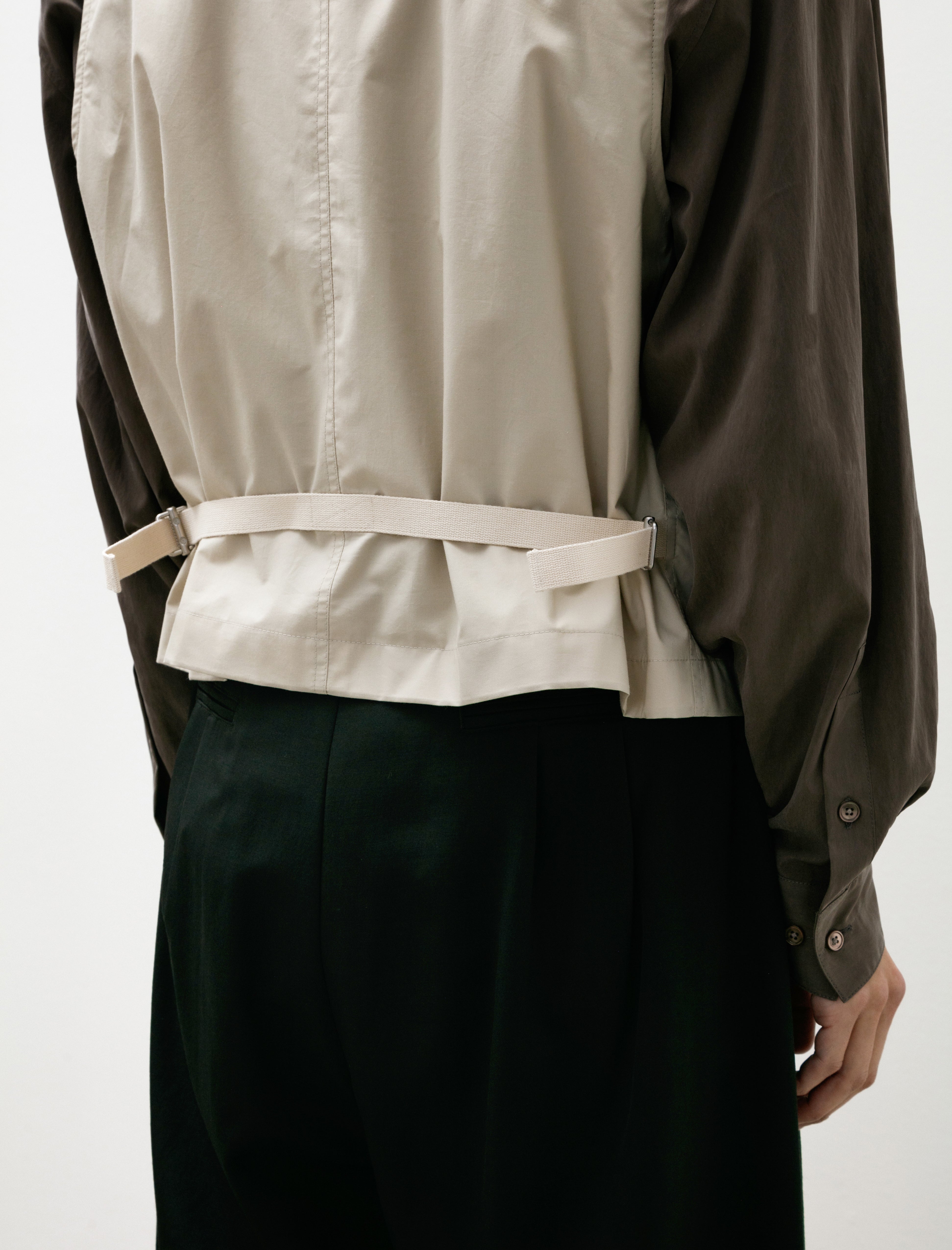 Lemaire Technical Gilet Stone Beige