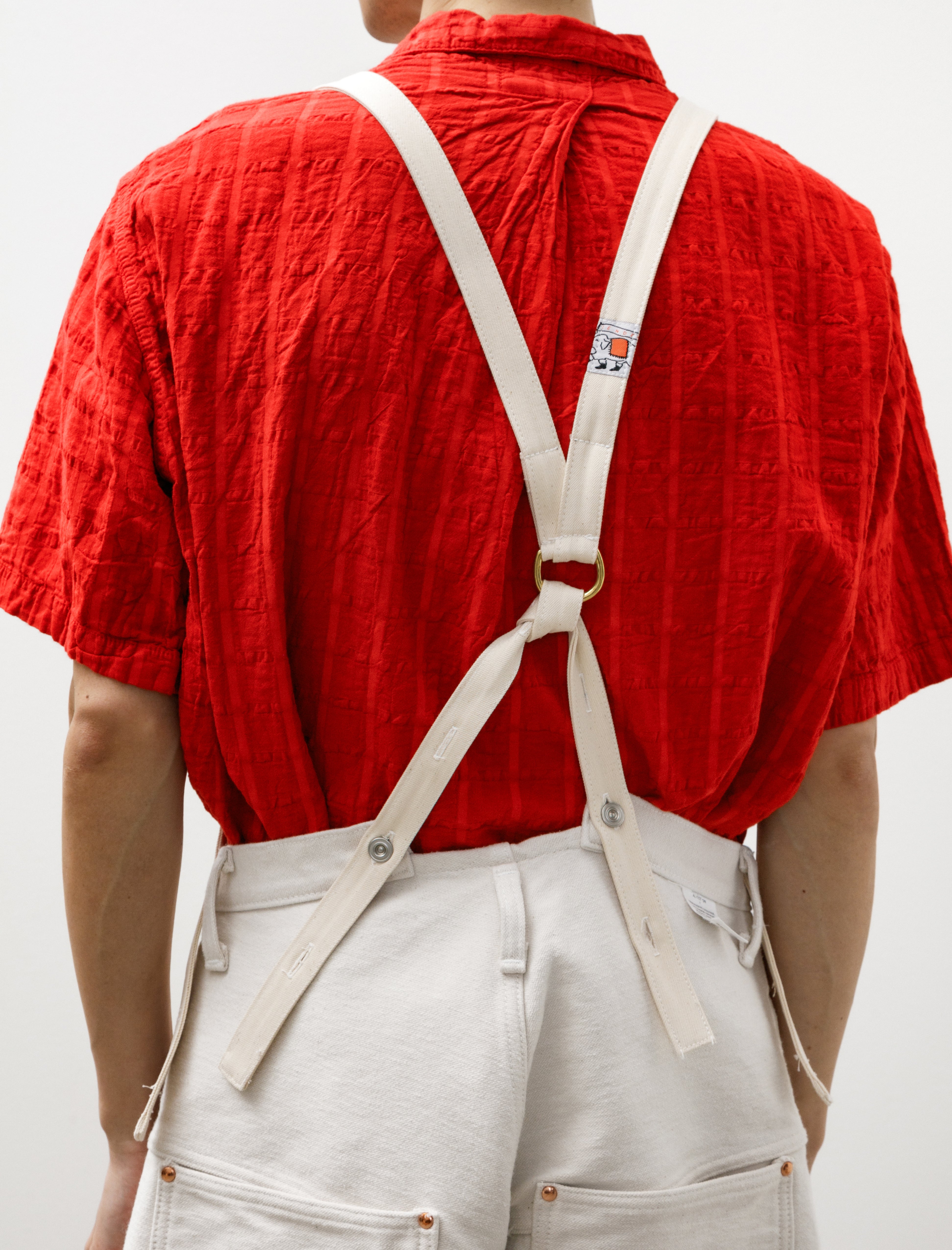 Tender 156 Split Back Jeans Ecru Broken Twill Rinsed