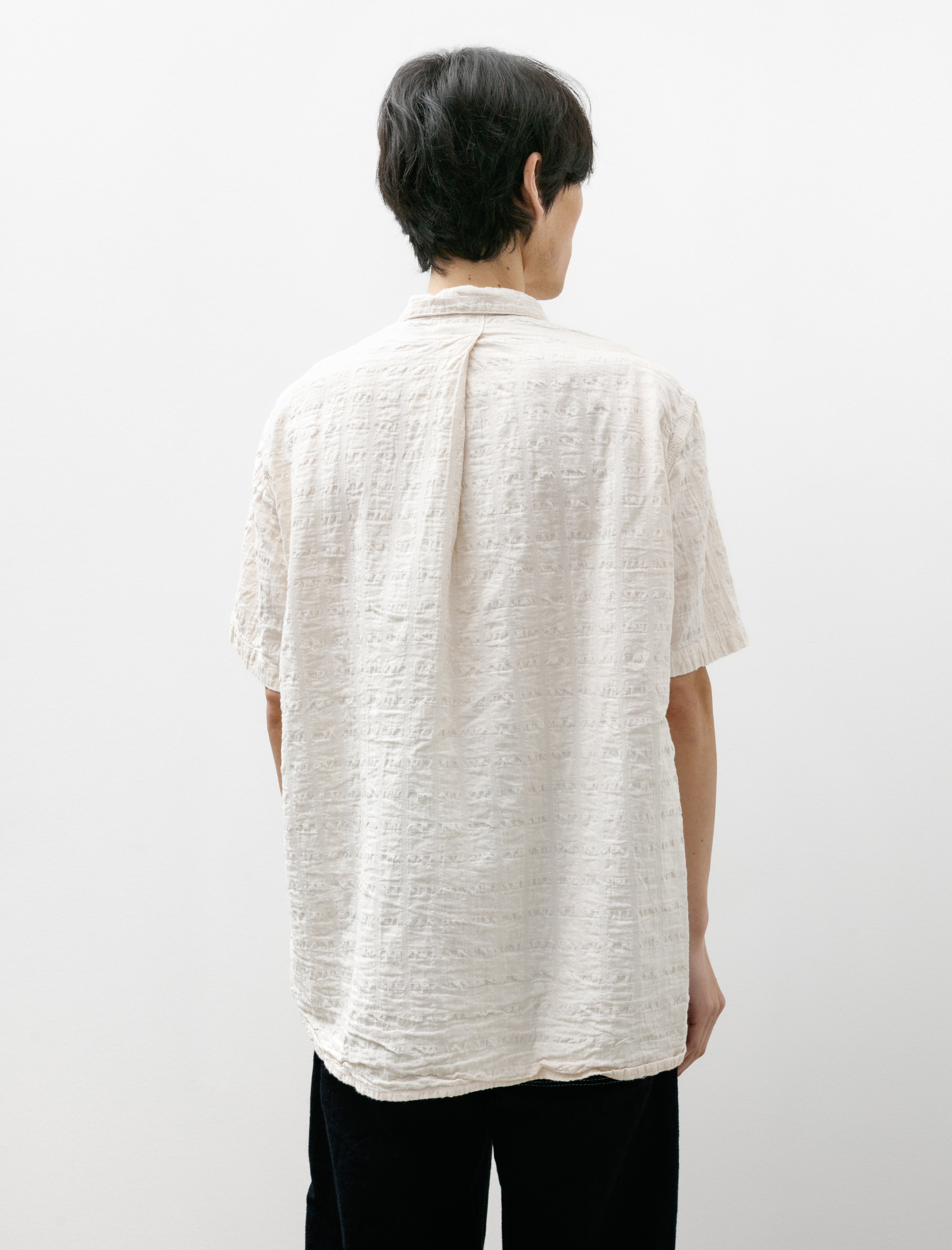 Tender 469 Short Sleeve Flipped Collar Shirt Airbag Cambric Rinsed