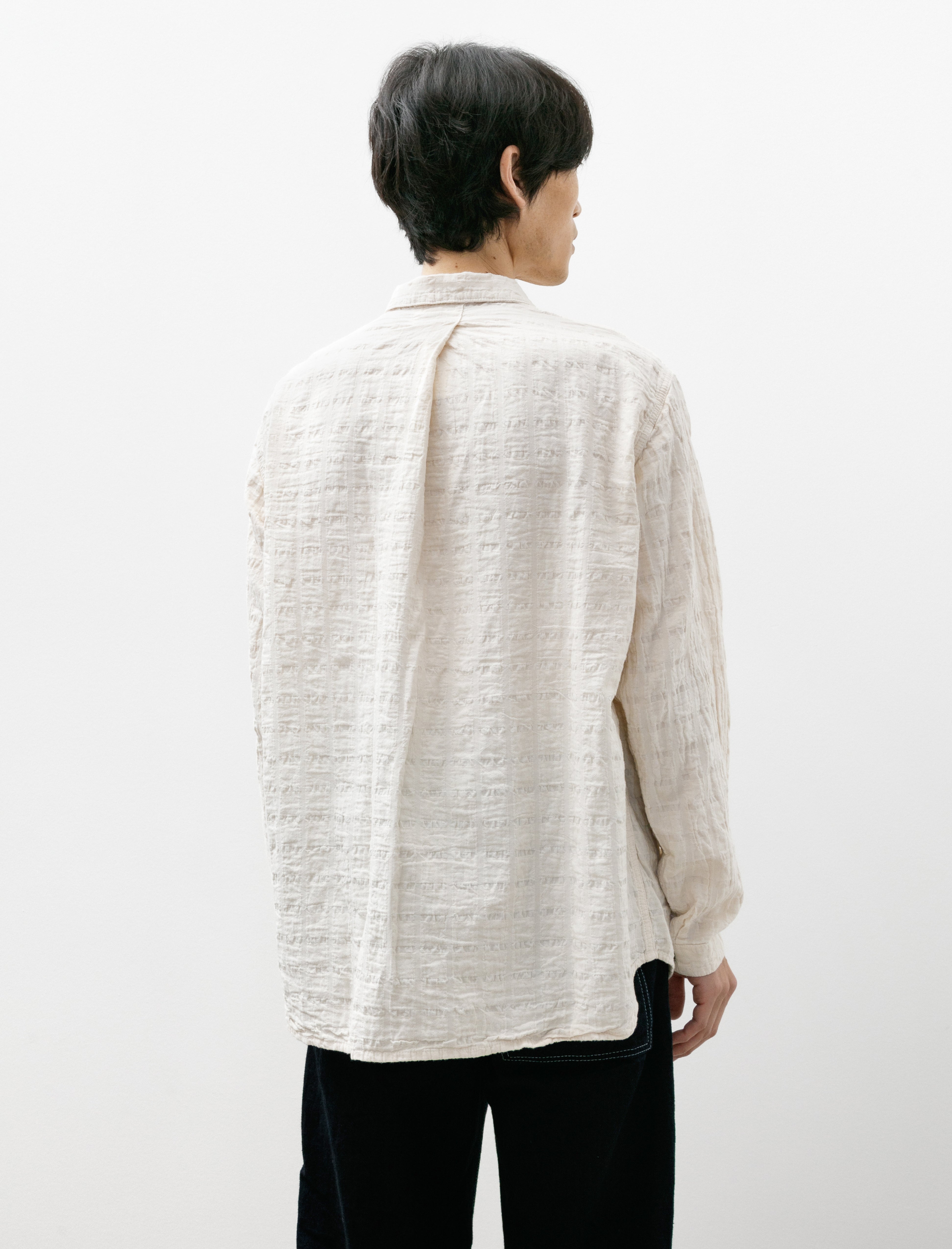 Tender 468 Flipped Collar Shirt Airbag Cambric Rinsed