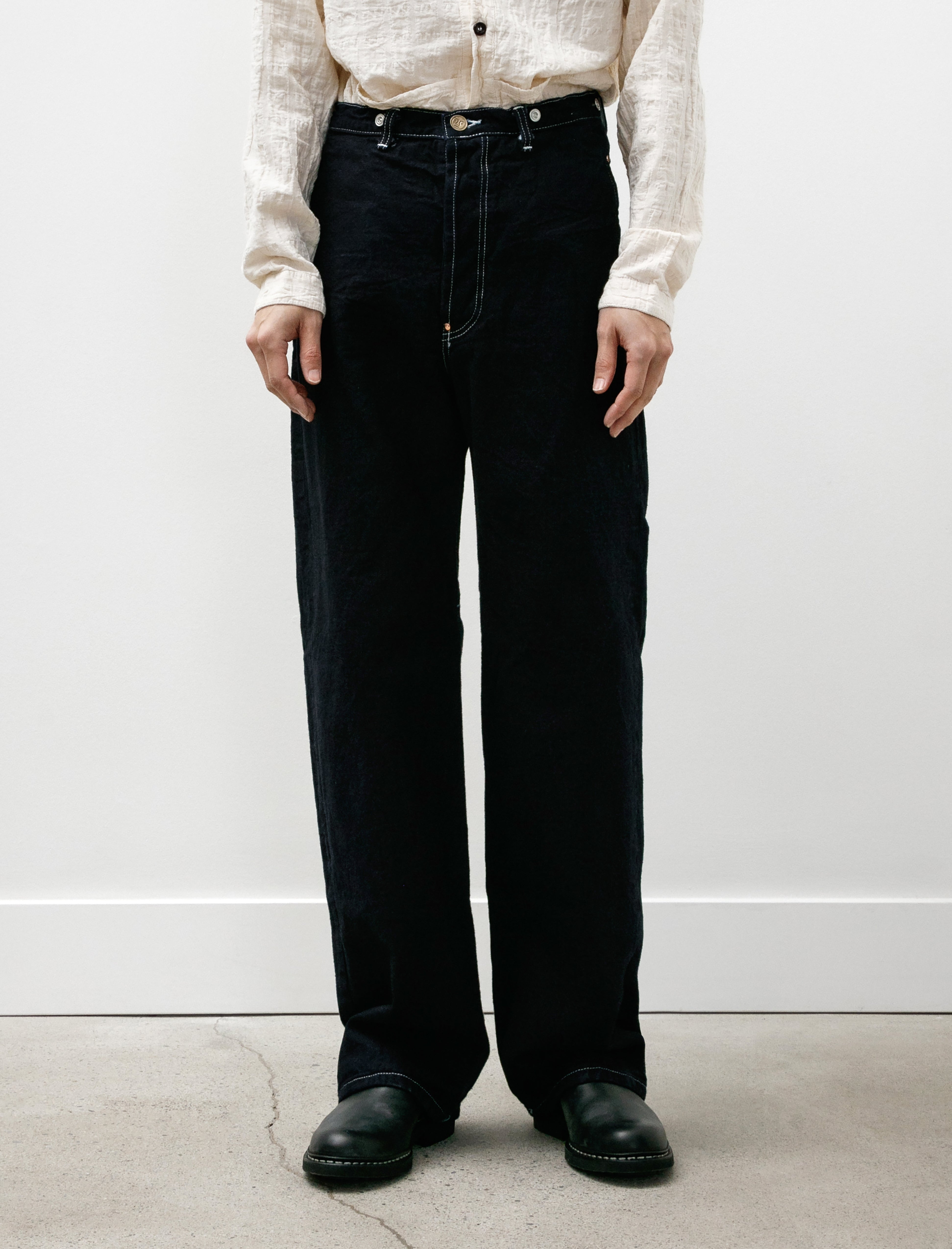 Tender 156 Split Back Jeans Double Indigo Broken Twill